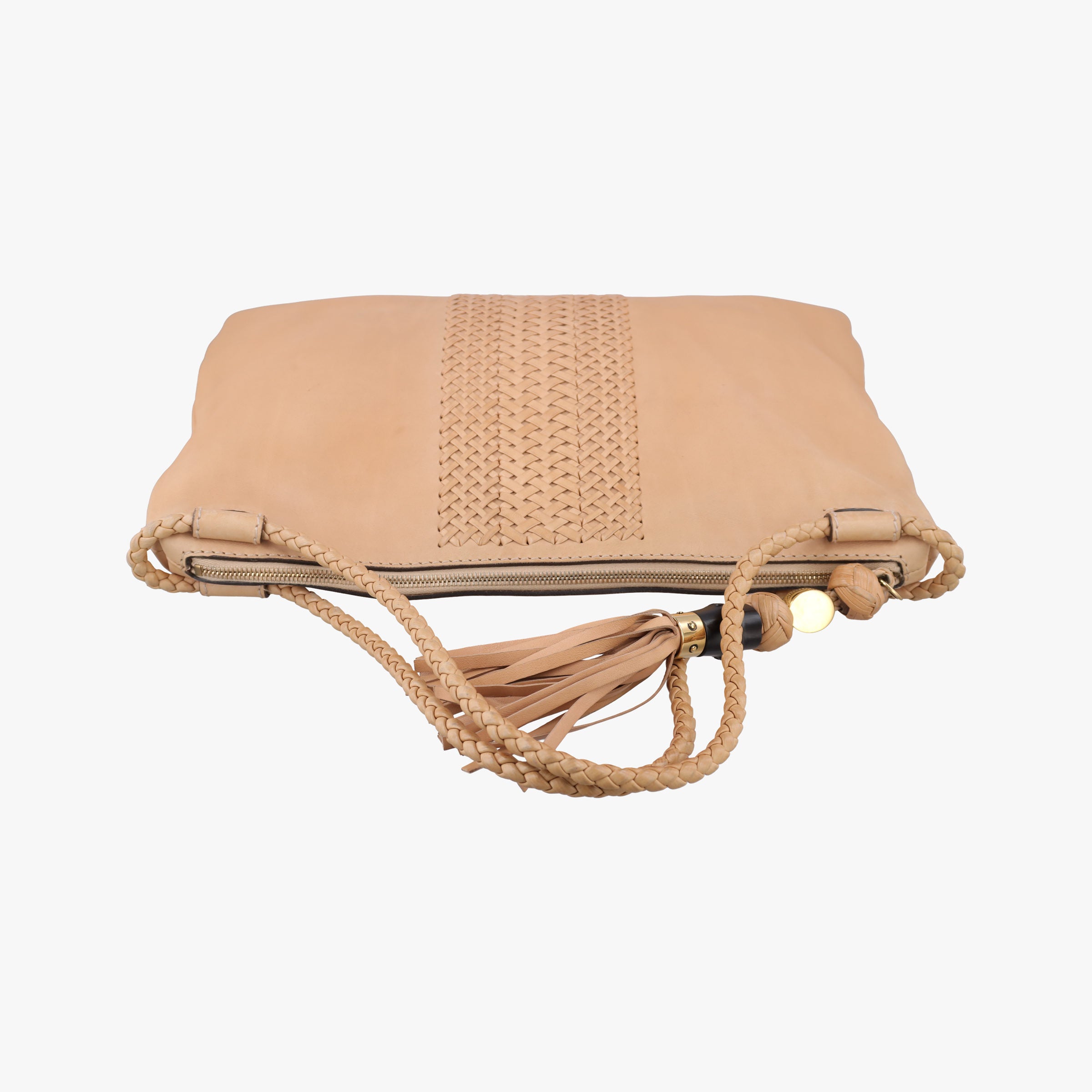 Pre-owned Gucci Handmade Camel leather 263952 shoulderbag | stylenewstar