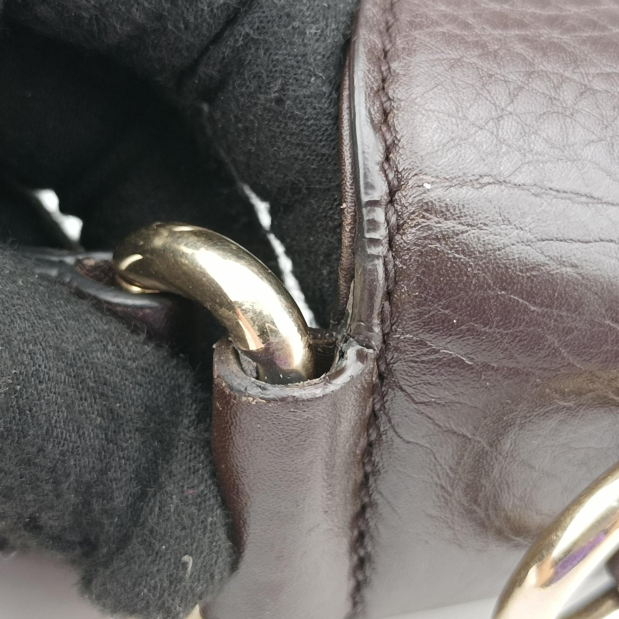 Vintage Gucci Dressage Web Hobo Brown leather 296851 shoulderbag | stylenewstar