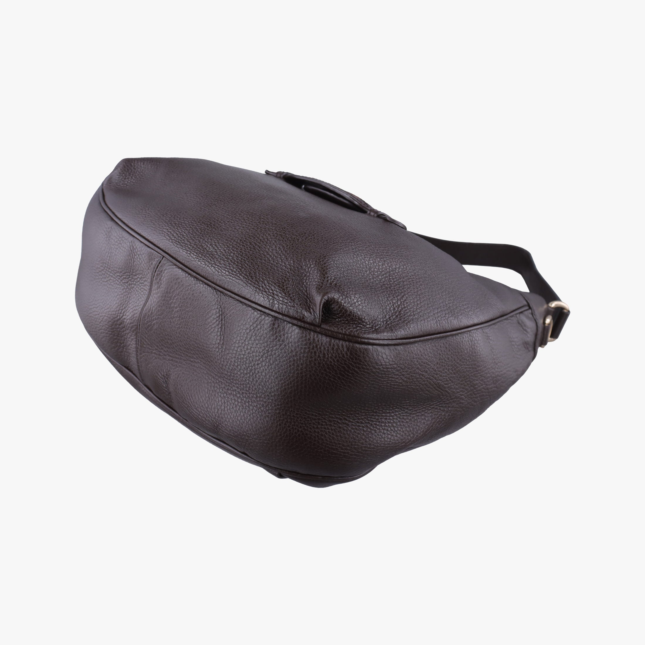 Vintage Gucci Dressage Web Hobo Brown leather 296851 shoulderbag | stylenewstar