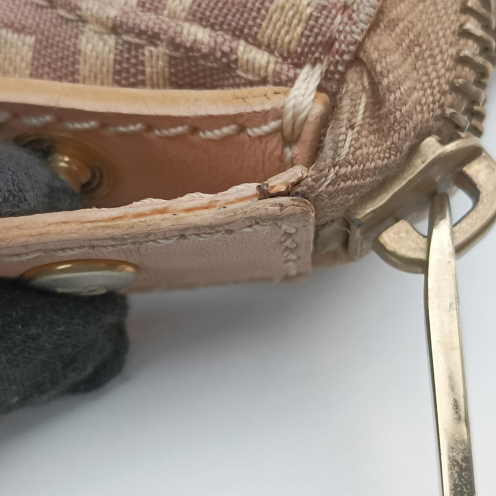 Vintage Fendi Zucchino Beige Canvas × Leather 8BH138 handbag | stylenewstar