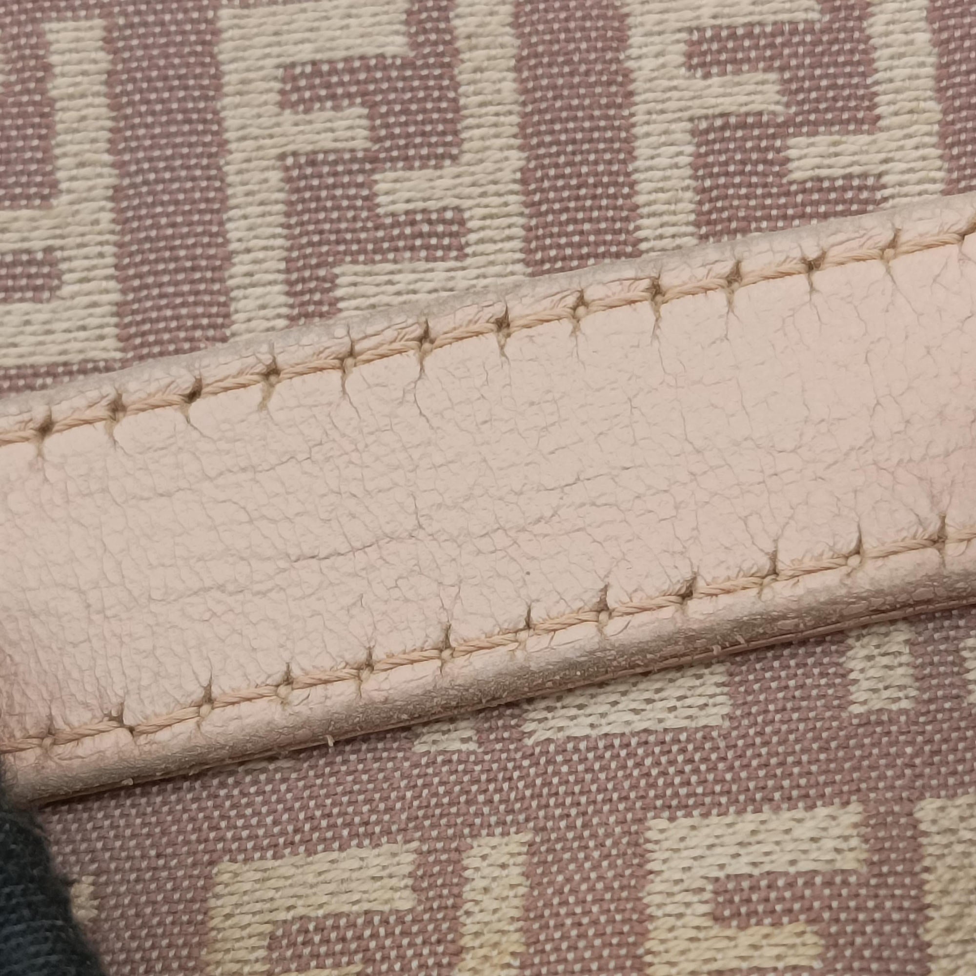Vintage Fendi Zucchino Beige Canvas × Leather 8BH138 handbag | stylenewstar