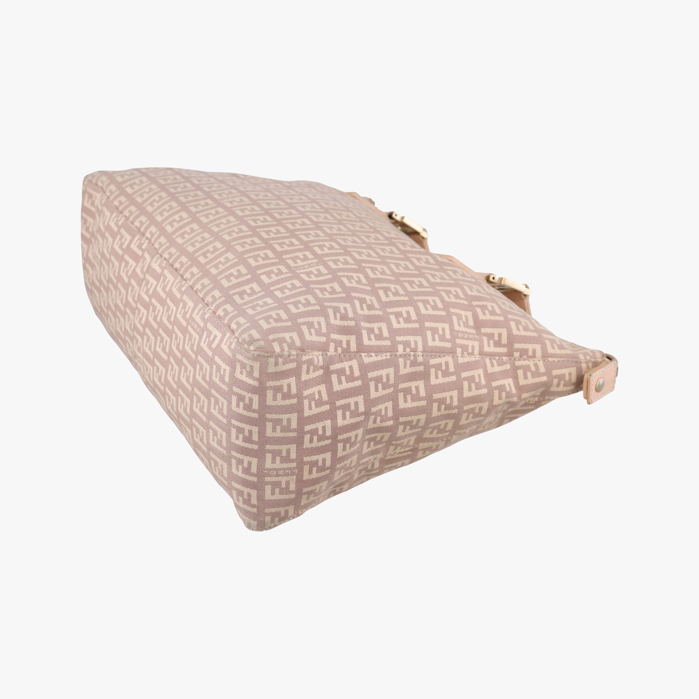 Vintage Fendi Zucchino Beige Canvas × Leather 8BH138 handbag | stylenewstar