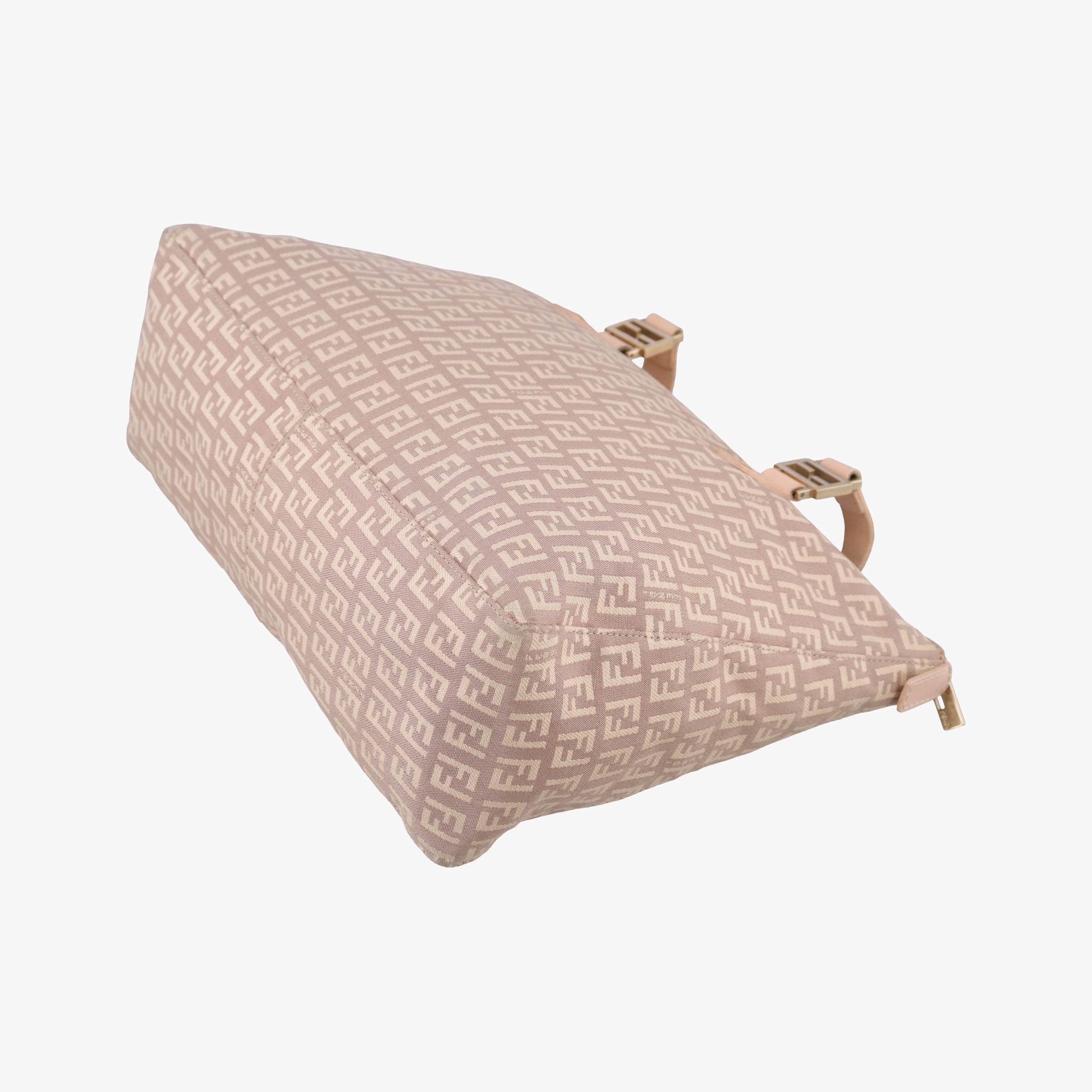 Vintage Fendi Zucchino Beige Canvas × Leather 8BH138 handbag | stylenewstar