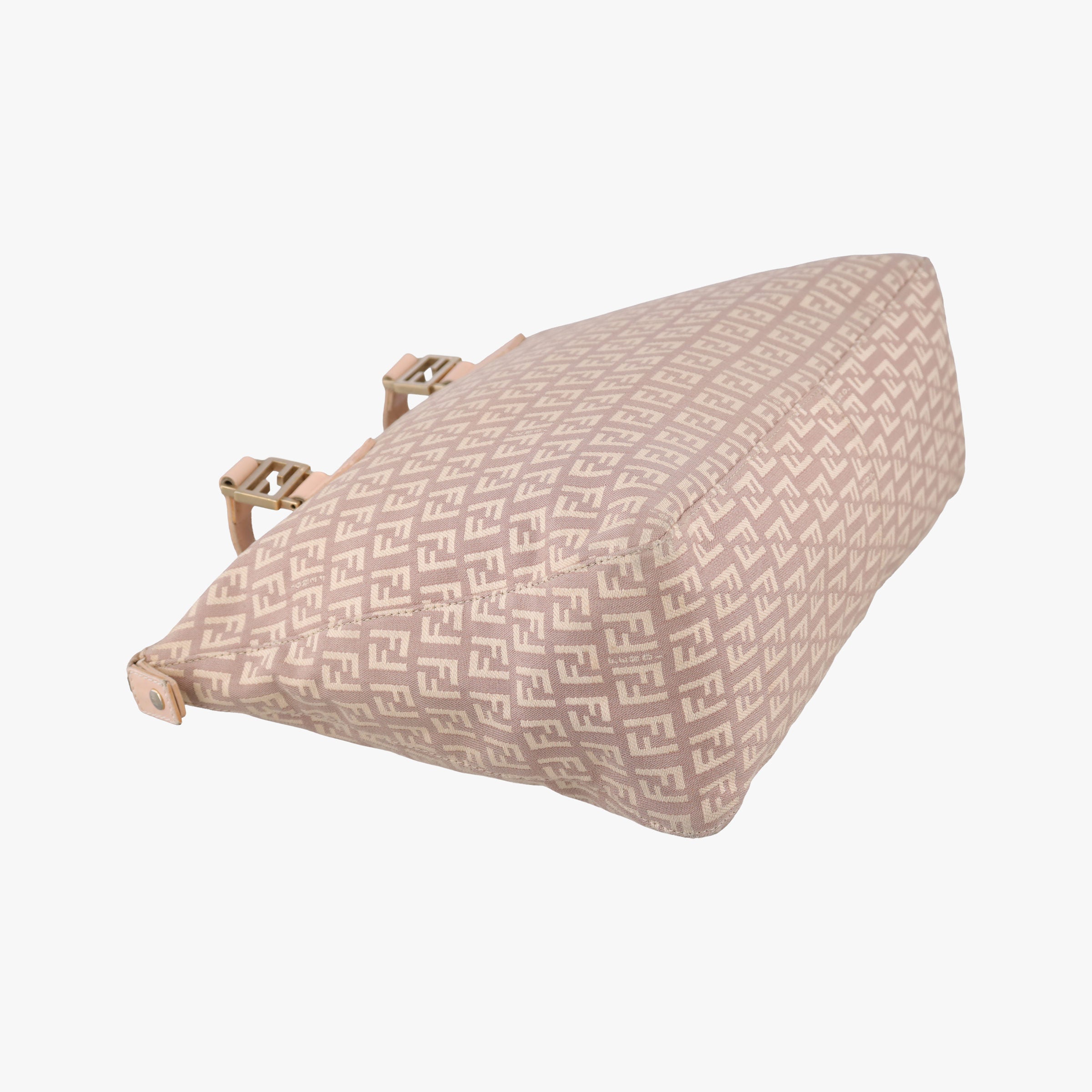 Vintage Fendi Zucchino Beige Canvas × Leather 8BH138 handbag | stylenewstar