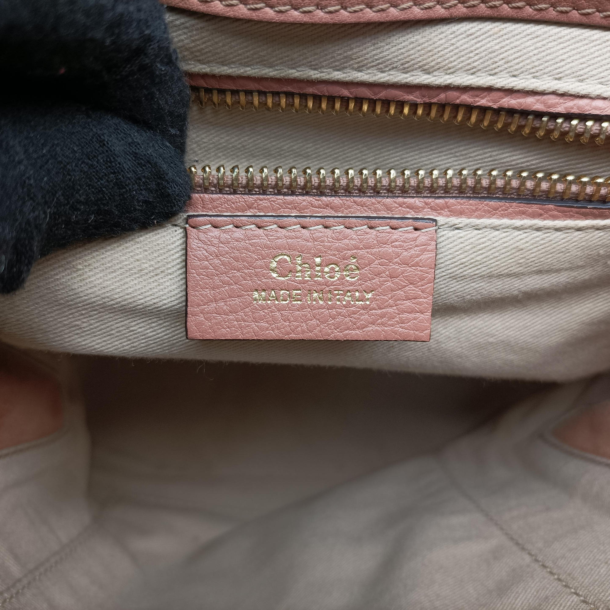 Pre-owned Chloe FAYE mini Brown Suede × leather  backpack/rucksack | stylenewstar