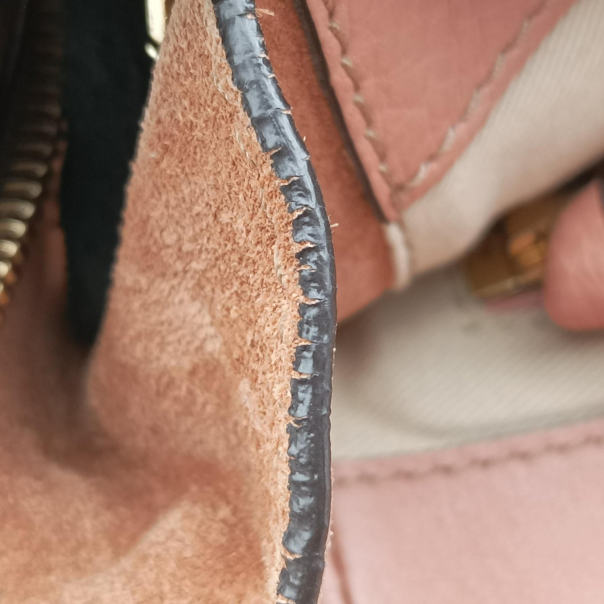 Pre-owned Chloe FAYE mini Brown Suede × leather  backpack/rucksack | stylenewstar