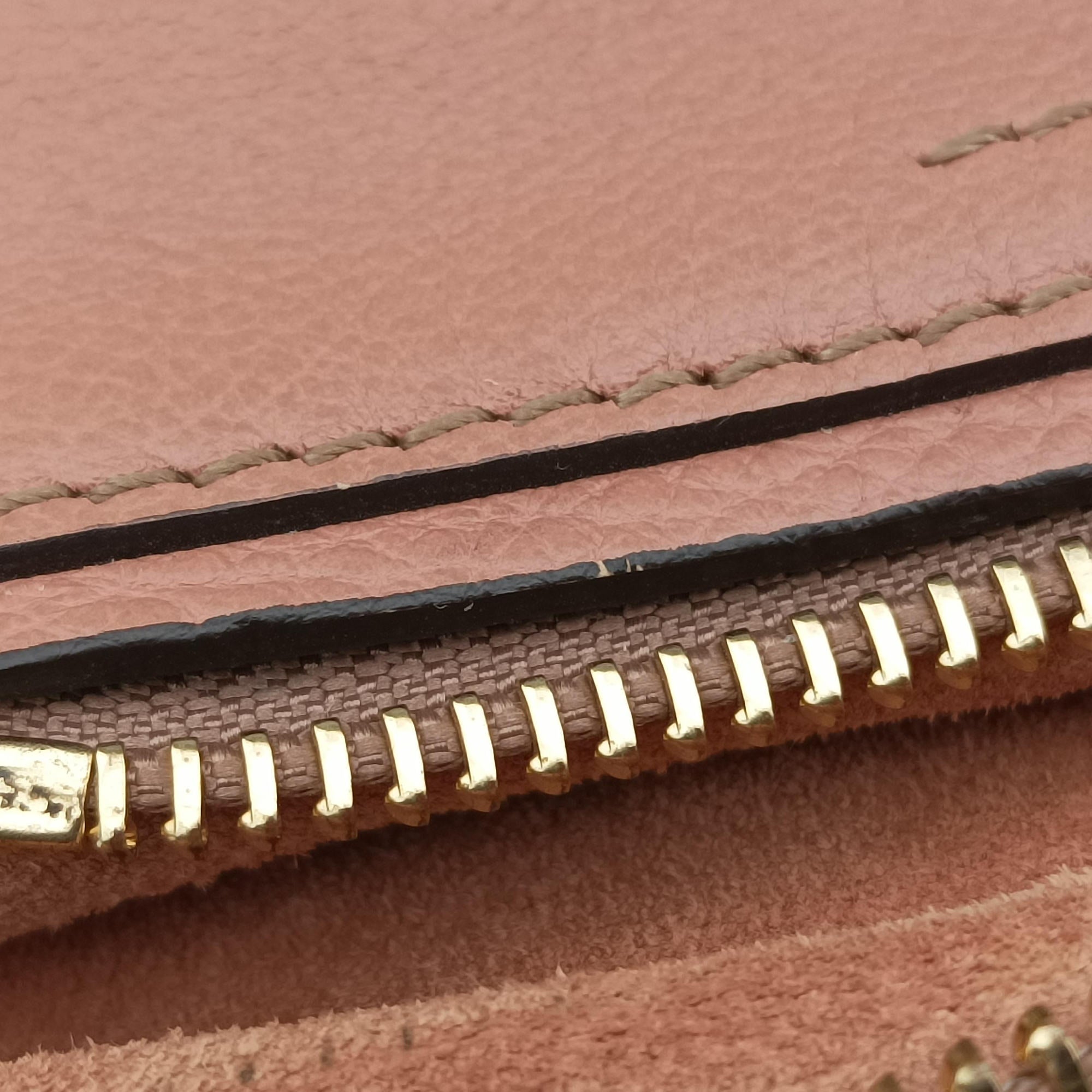 Pre-owned Chloe FAYE mini Brown Suede × leather  backpack/rucksack | stylenewstar