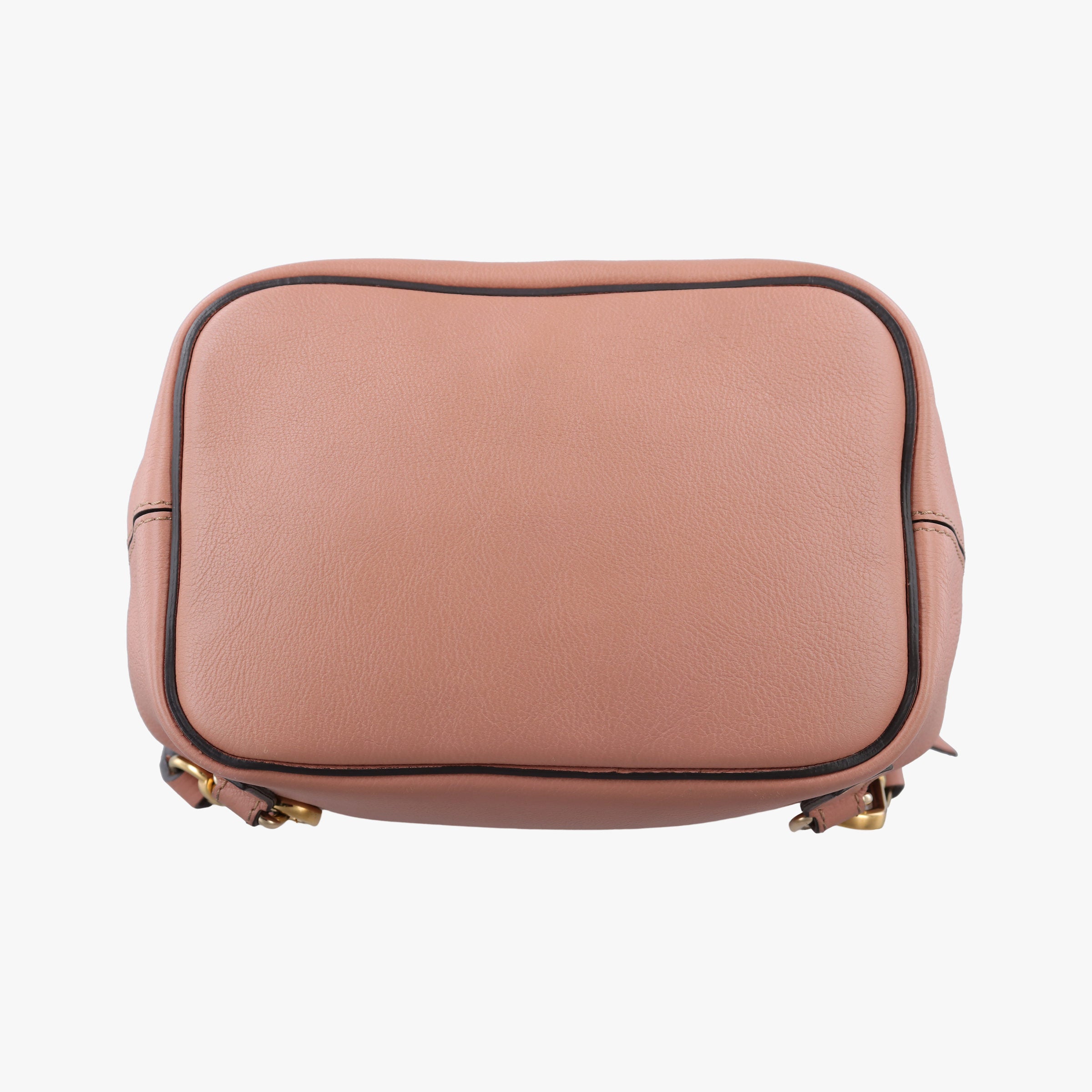 Pre-owned Chloe FAYE mini Brown Suede × leather  backpack/rucksack | stylenewstar
