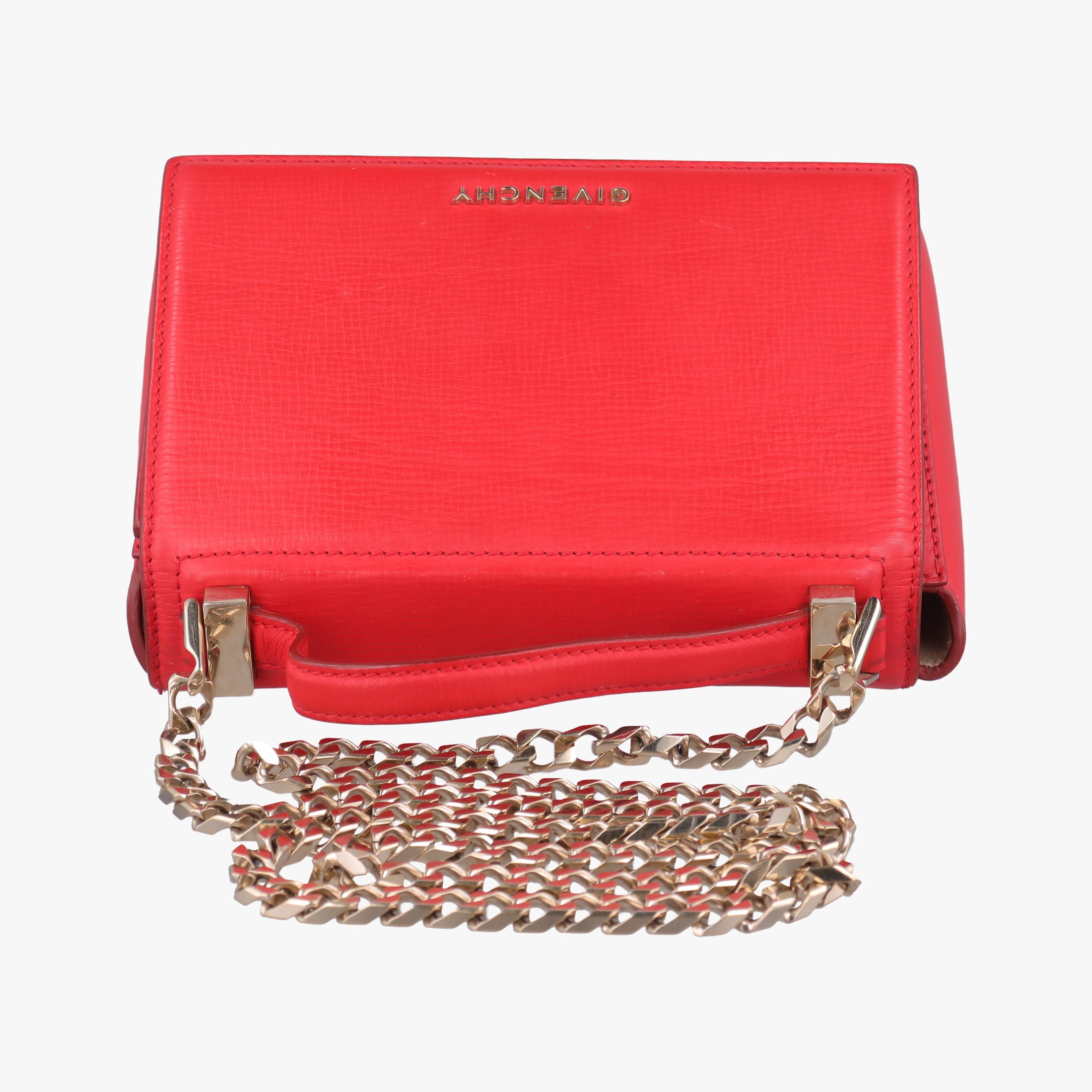 Secondhand Givenchy Pandora Red Leather  shoulderbag | stylenewstar