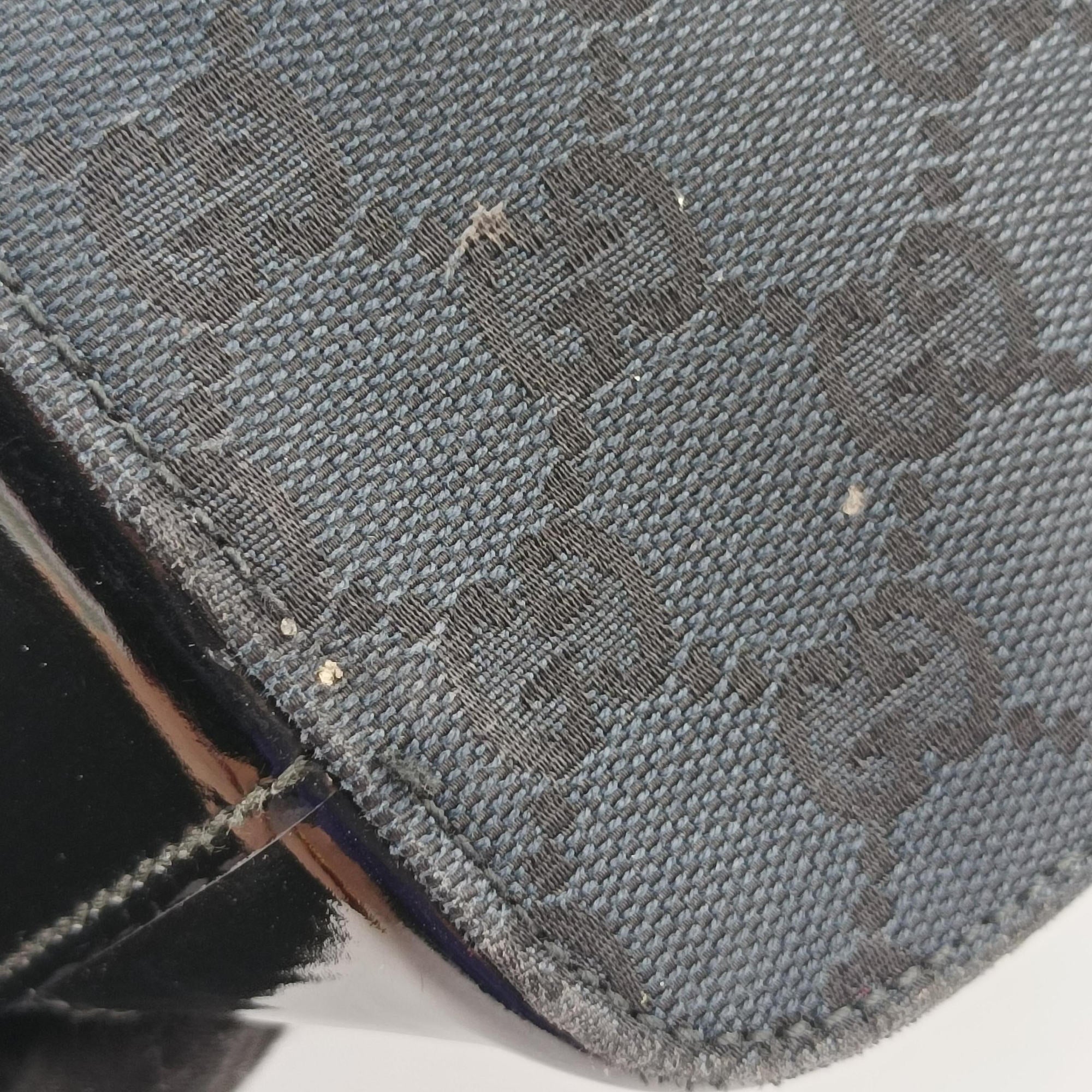 Vintage Gucci Hobo Black canvas 001.42 handbag | stylenewstar