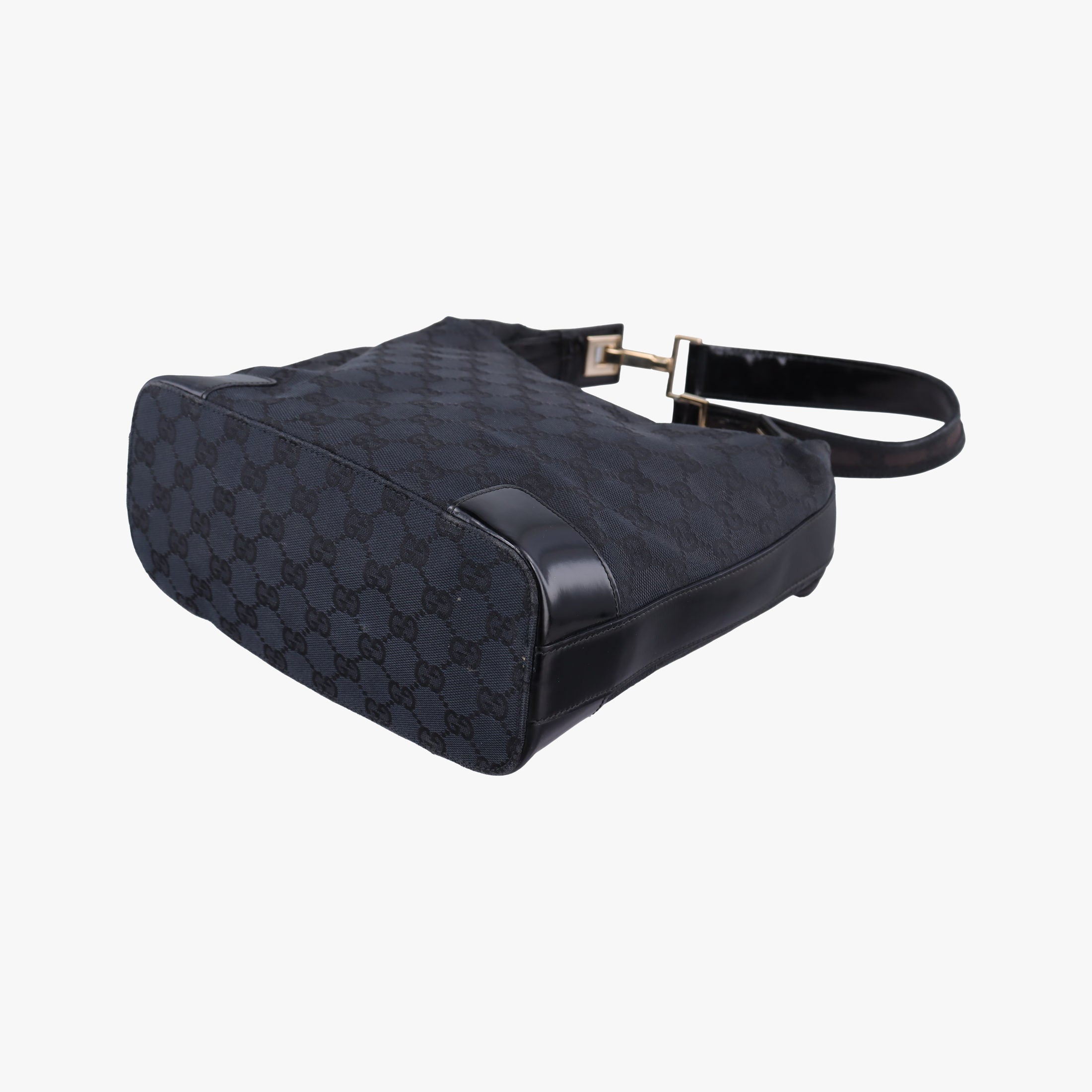 Vintage Gucci Hobo Black canvas 001.42 handbag | stylenewstar