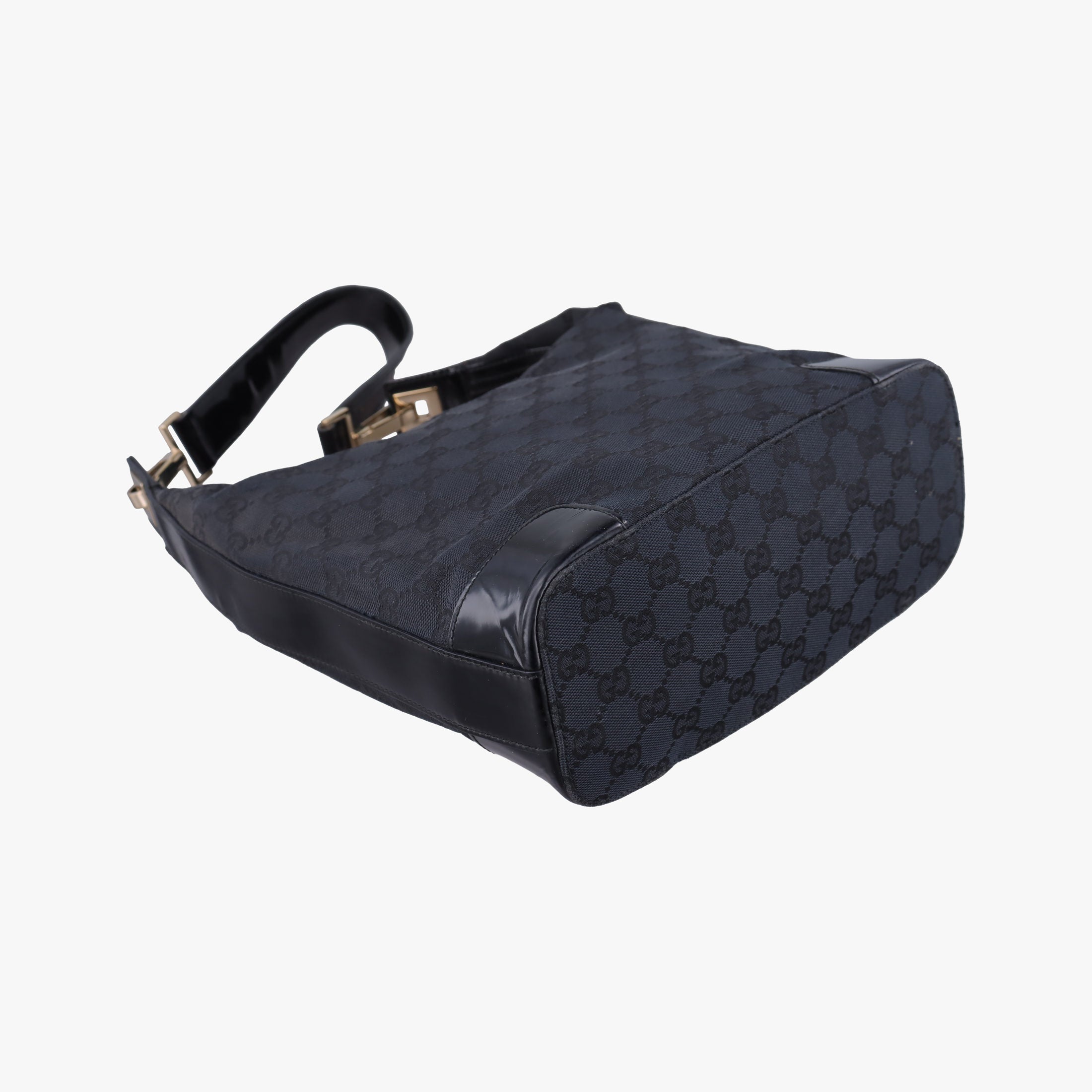 Vintage Gucci Hobo Black canvas 001.42 handbag | stylenewstar