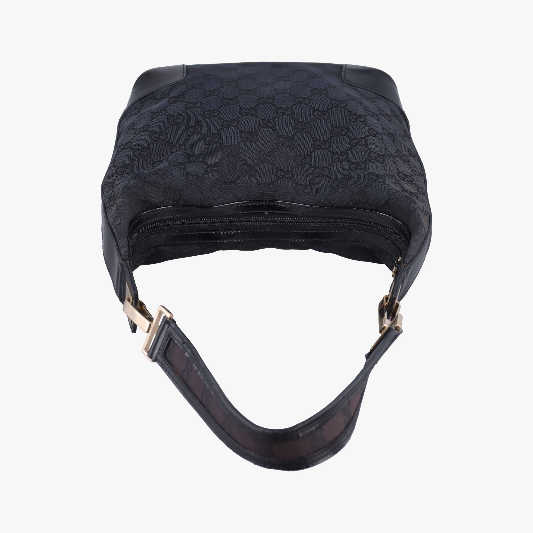 Vintage Gucci Hobo Black canvas 001.42 handbag | stylenewstar