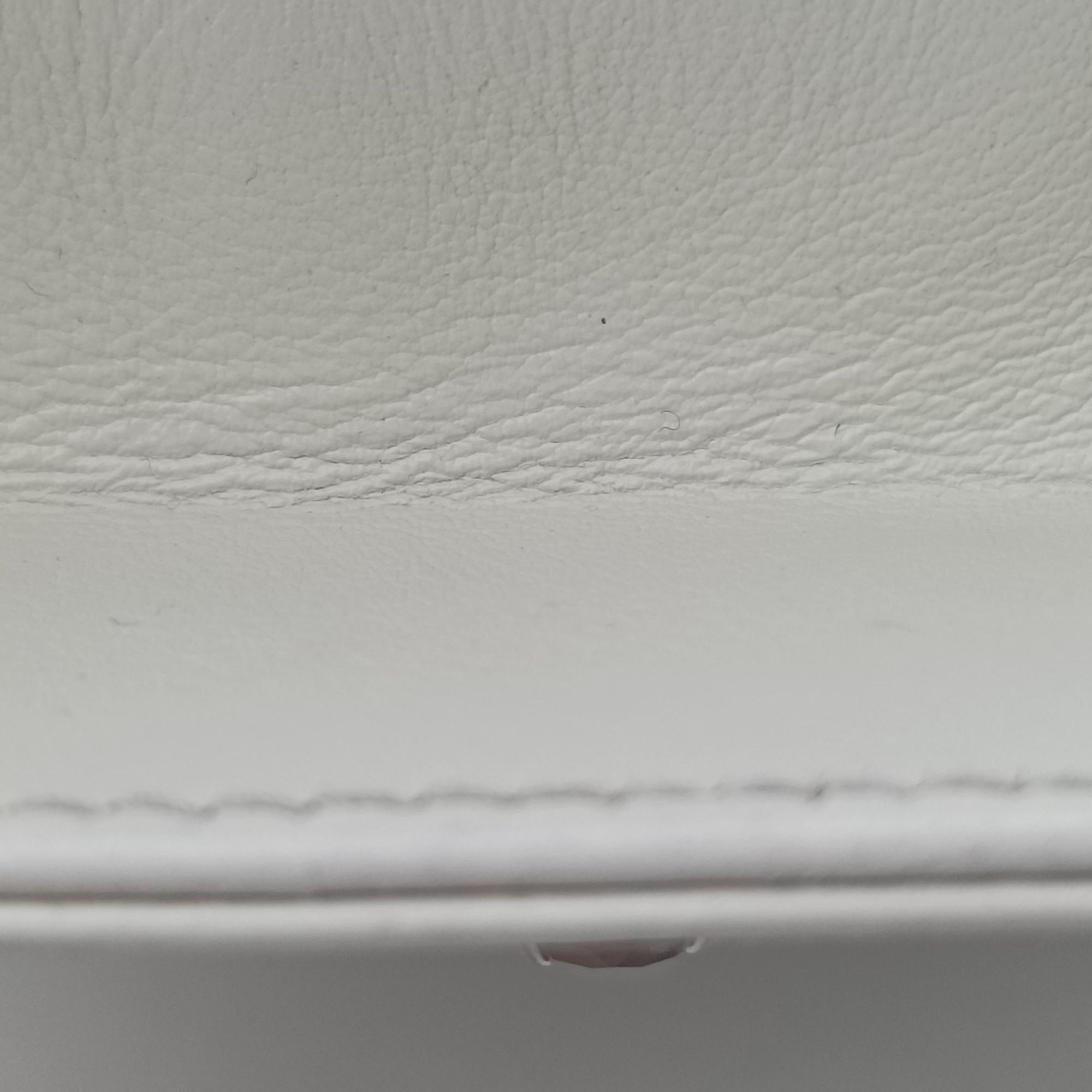 Vintage Christian Dior Lady Dior White leather  handbag | stylenewstar
