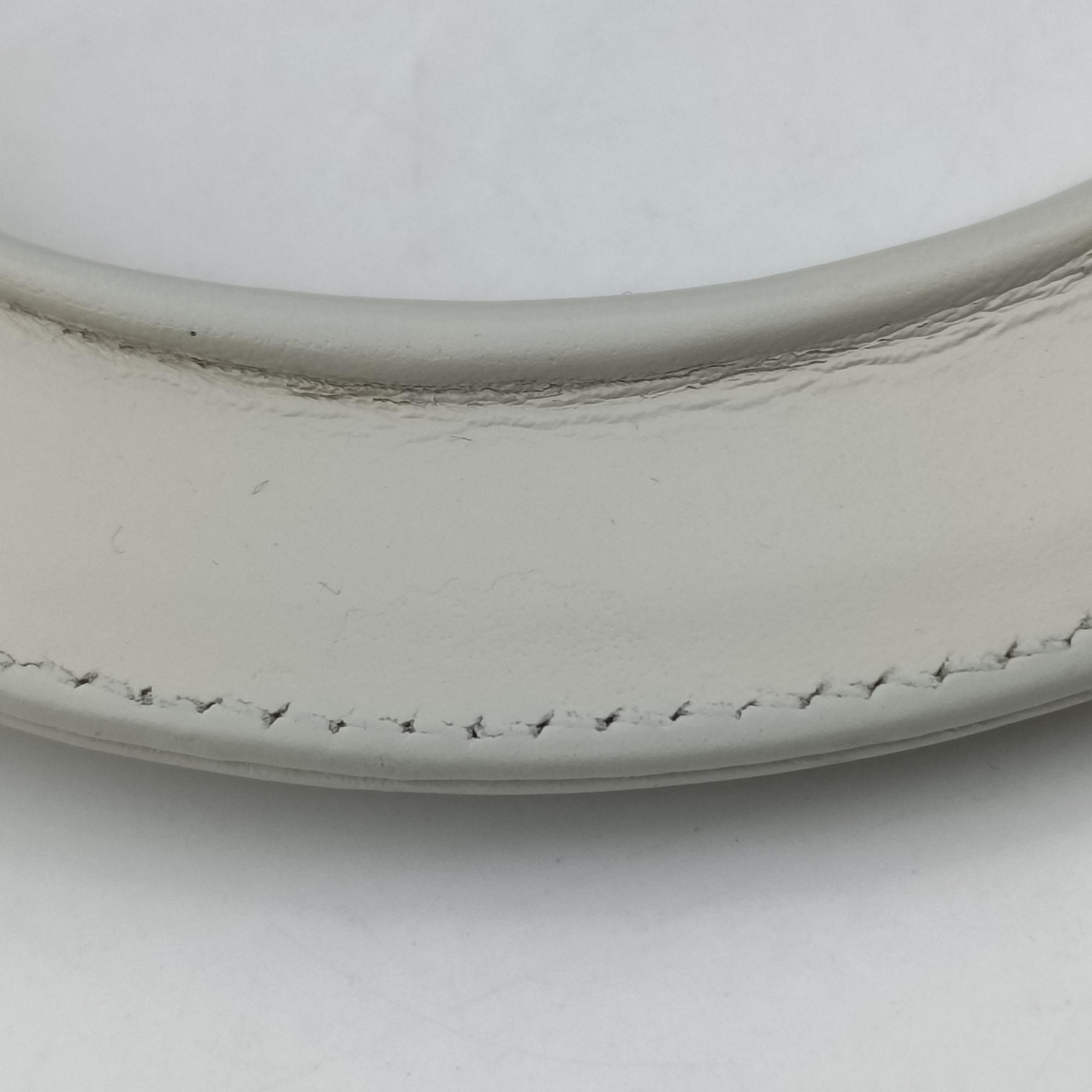 Vintage Christian Dior Lady Dior White leather  handbag | stylenewstar