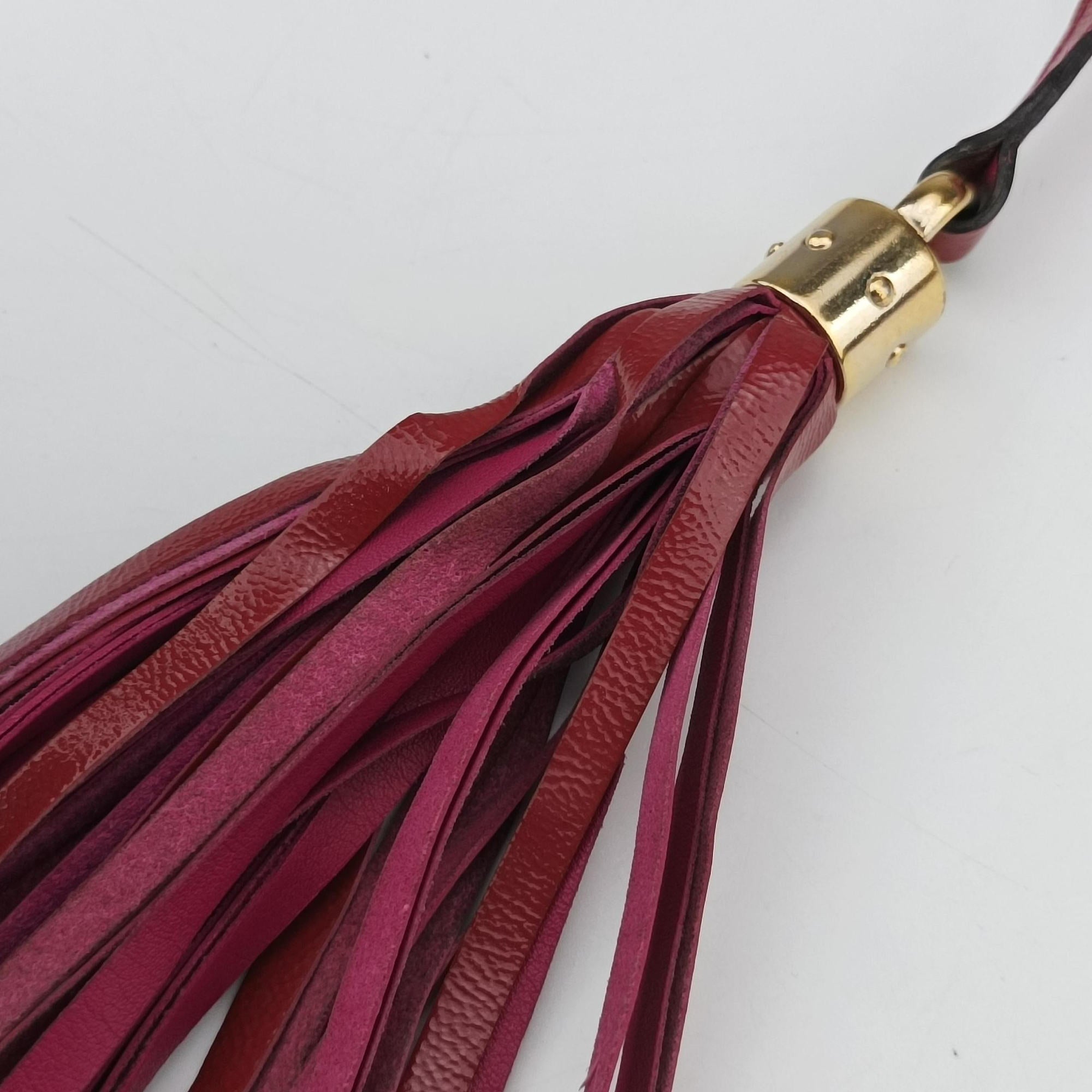 Pre-owned Gucci Soho Rose Patent Leather 336752 shoulderbag | stylenewstar