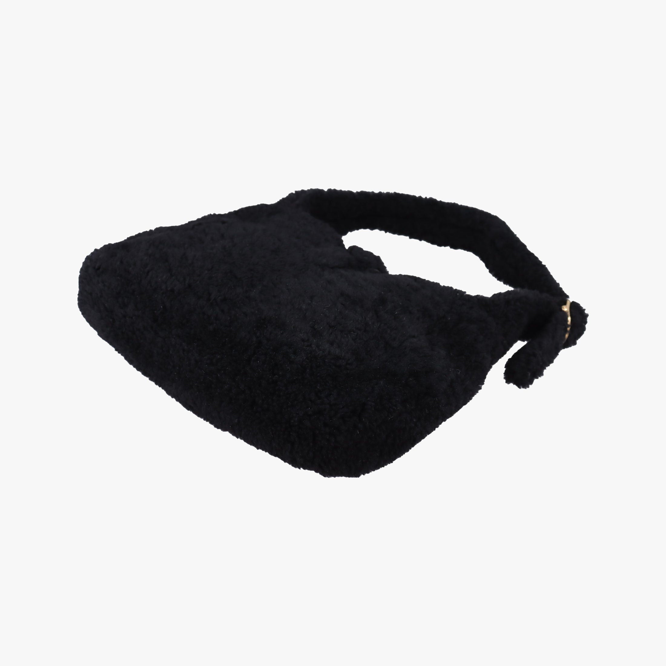 Vintage Gucci JACKIE 1961 Black Fur 636709 shoulderbag | stylenewstar