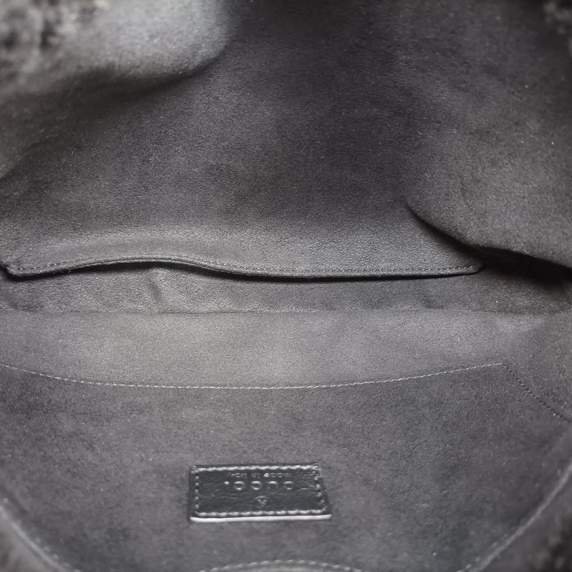 Vintage Gucci JACKIE 1961 Black Fur 636709 shoulderbag | stylenewstar