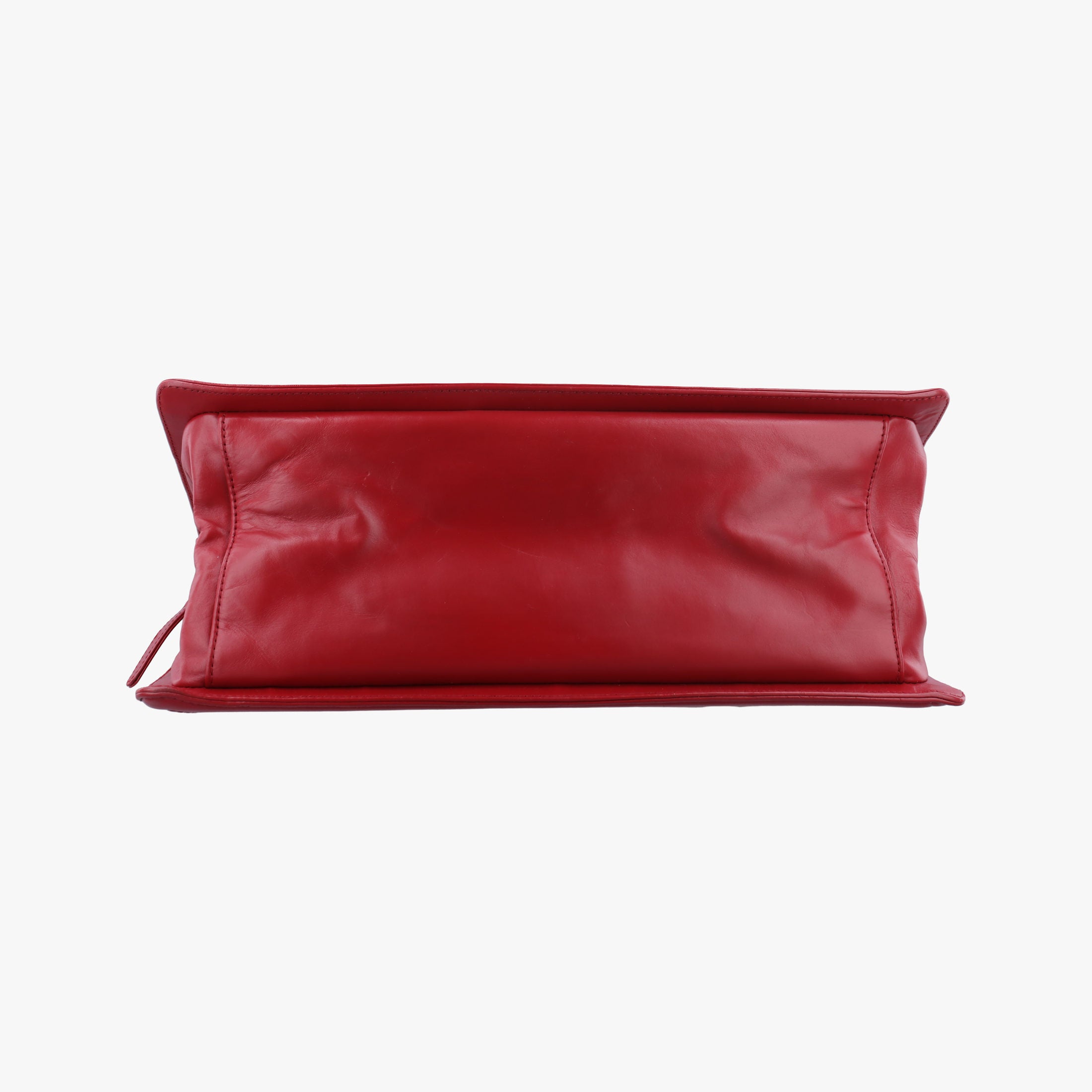 Secondhand Chanel Jetsetter Boy Shopping Tote Red Leather A66708 shoulderbag | stylenewstar