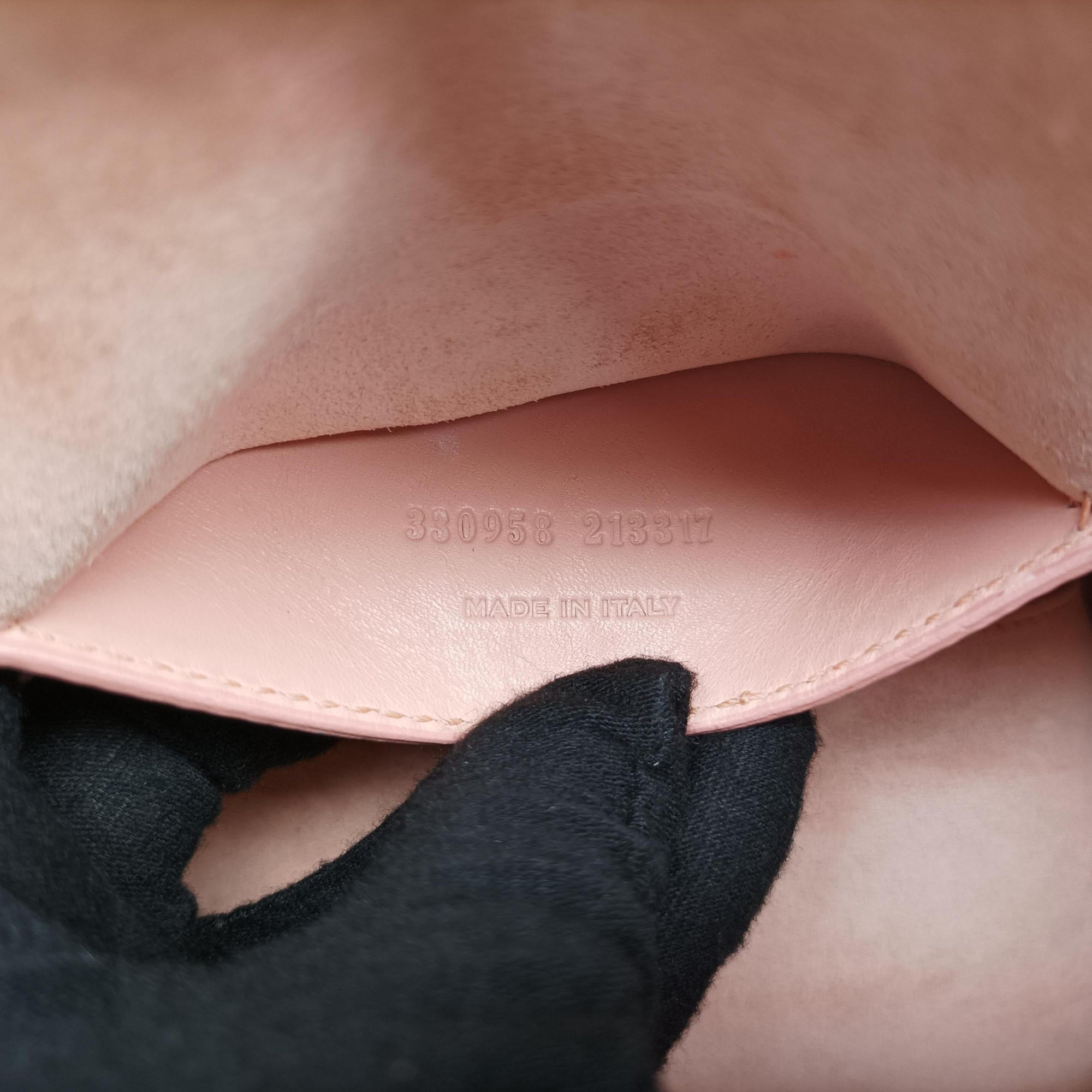 Pre-owned Yves Saint Laurent CLASSIC BABY DUFFLE Pink Leather 330958 shoulderbag | stylenewstar