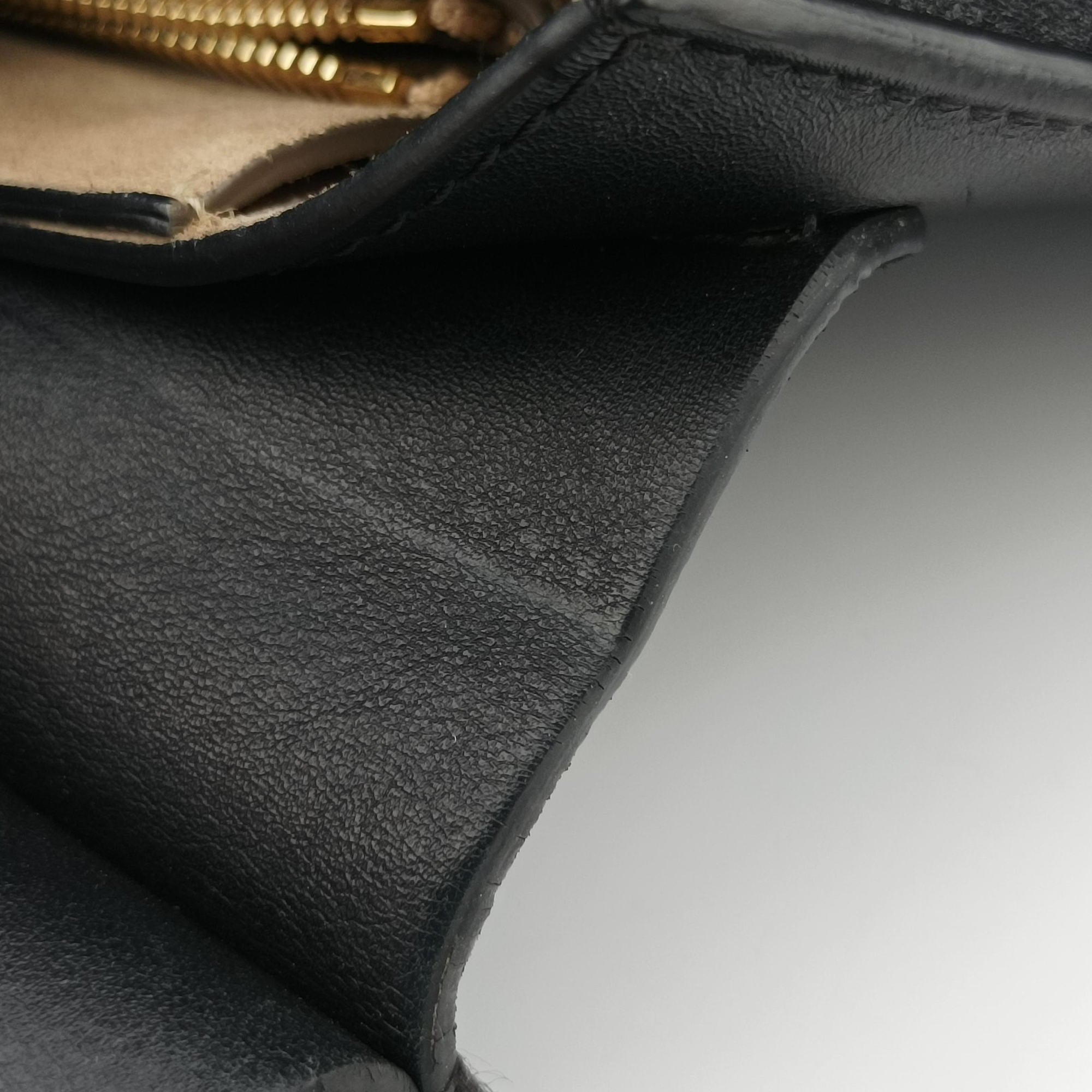 Pre-owned Chloe FAYE Black Suede × leather  shoulderbag | stylenewstar