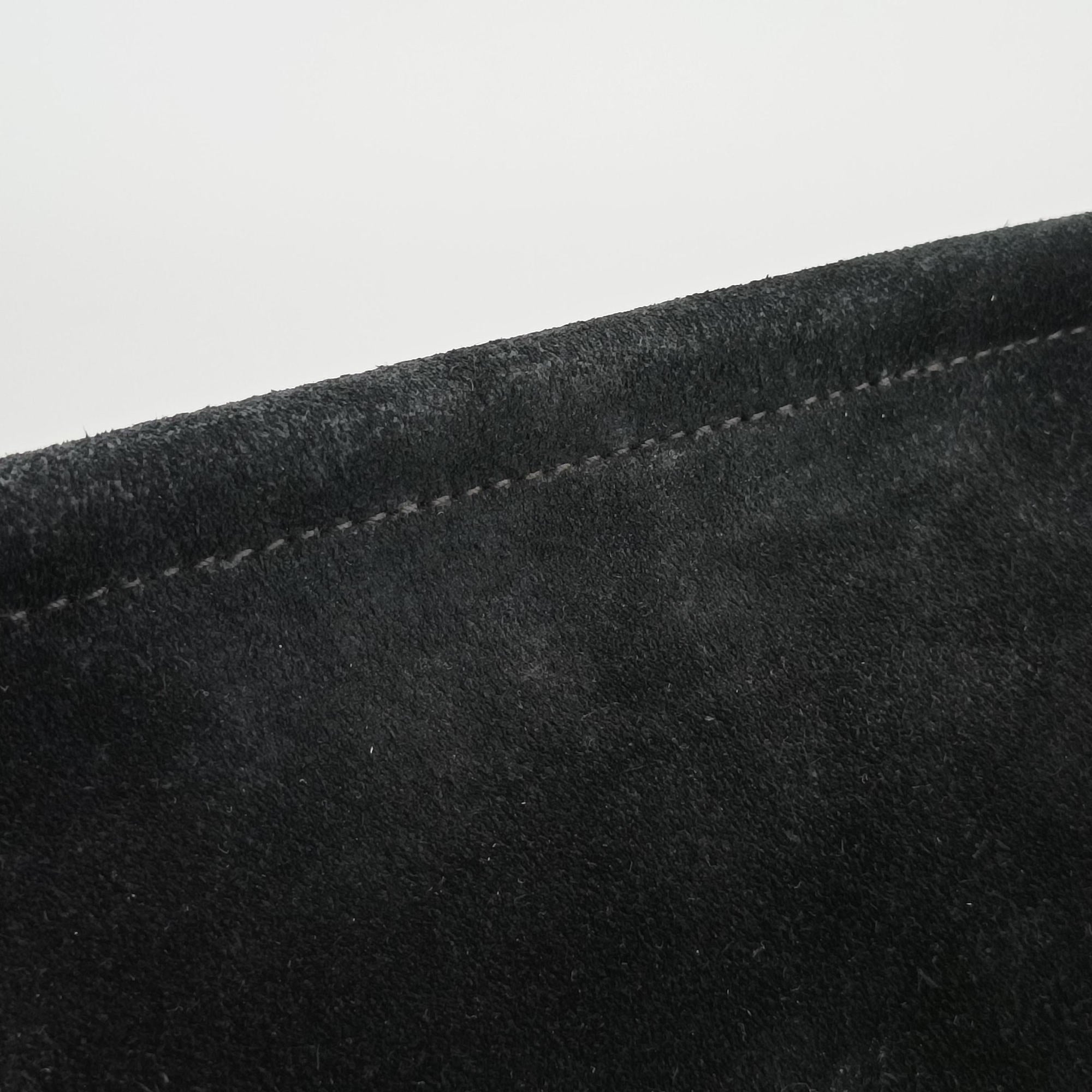 Pre-owned Chloe FAYE Black Suede × leather  shoulderbag | stylenewstar