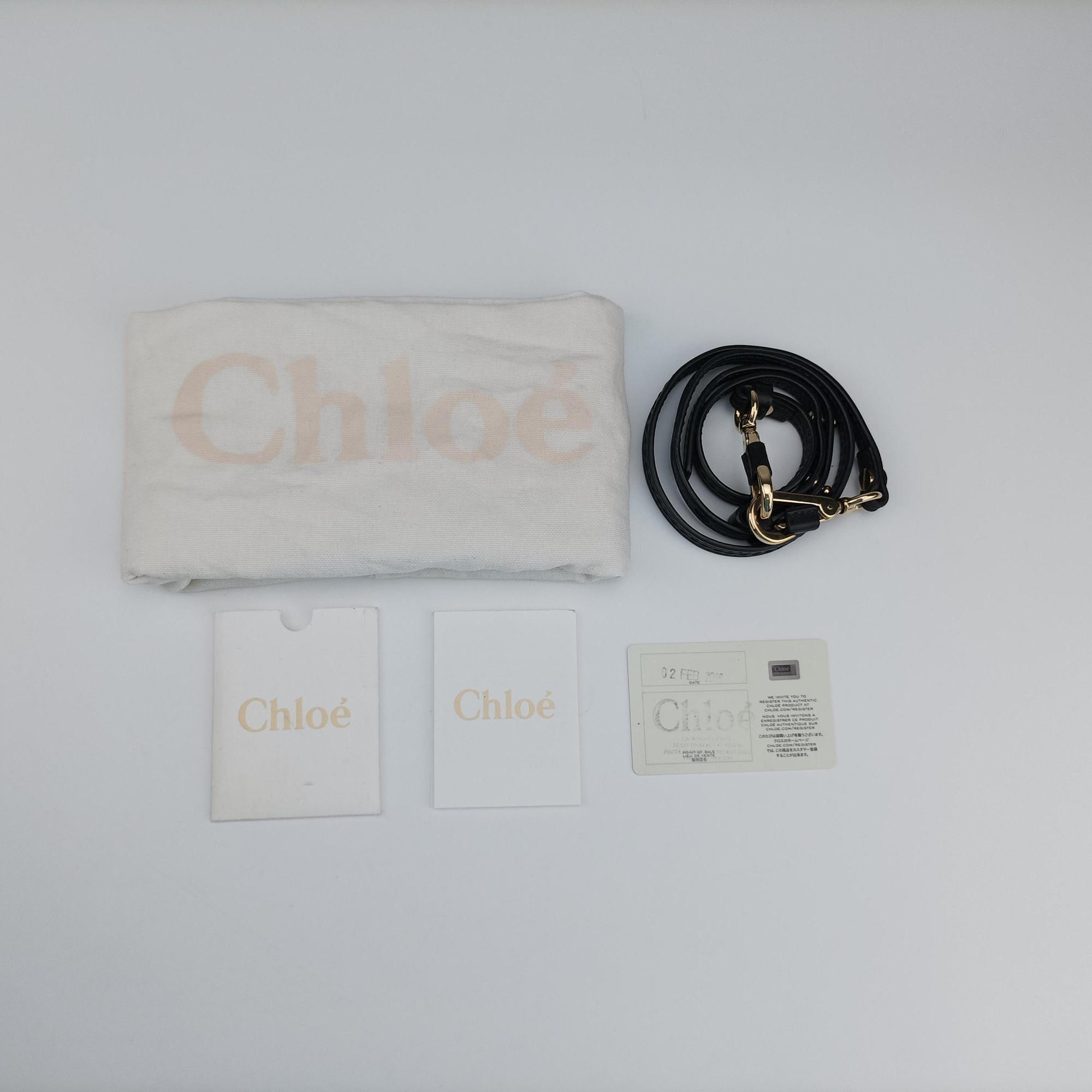 Pre-owned Chloe FAYE Black Suede × leather  shoulderbag | stylenewstar