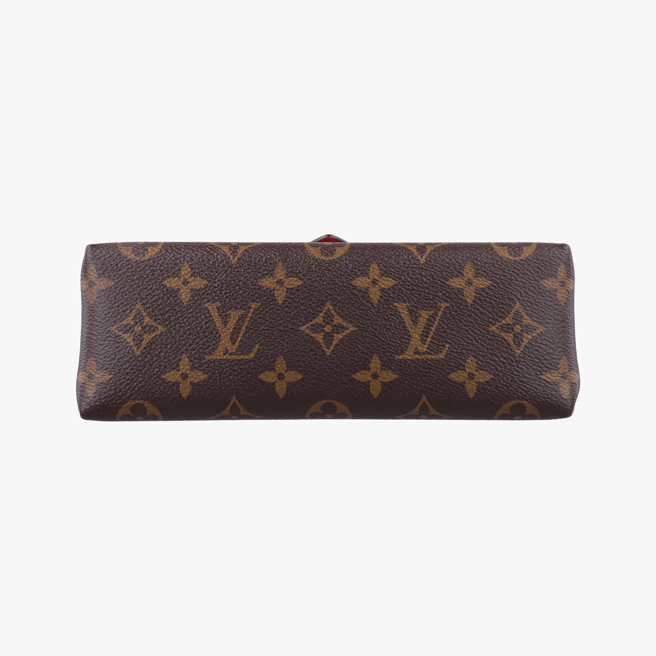 Pre-owned Louis Vuitton Locky BB Monogram/Brown×Coqulicot Monogram canvas×calf leather M44322 shoulderbag | stylenewstar