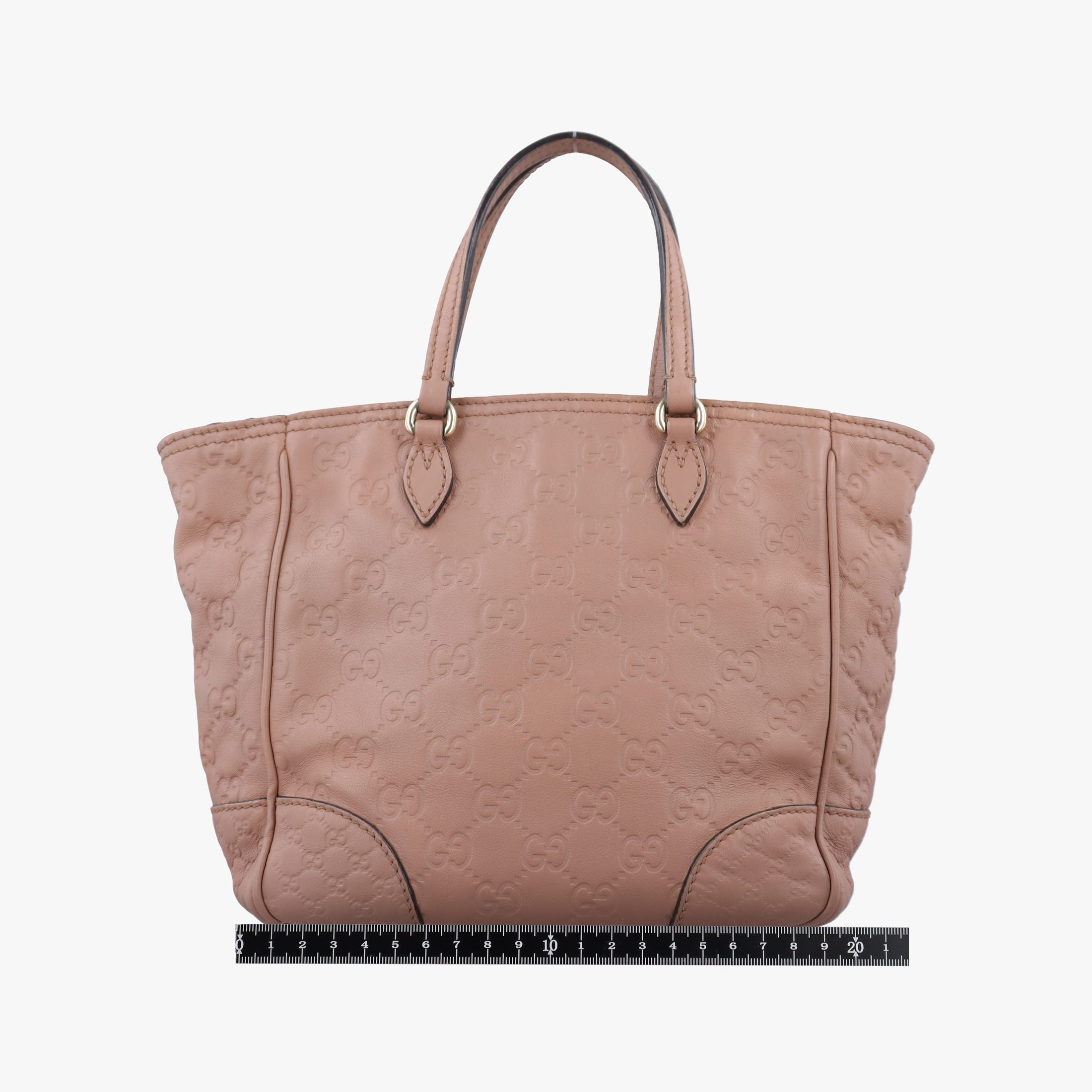 Pre-owned Gucci Bree Pink Leather 353121 shoulderbag | stylenewstar