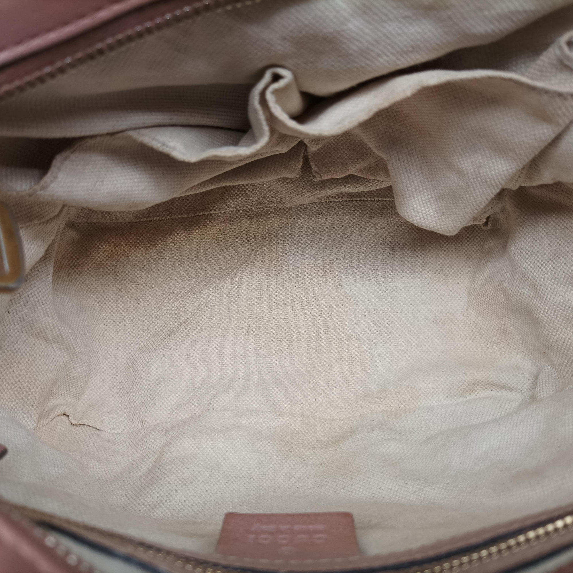 Pre-owned Gucci Bree Pink Leather 353121 shoulderbag | stylenewstar
