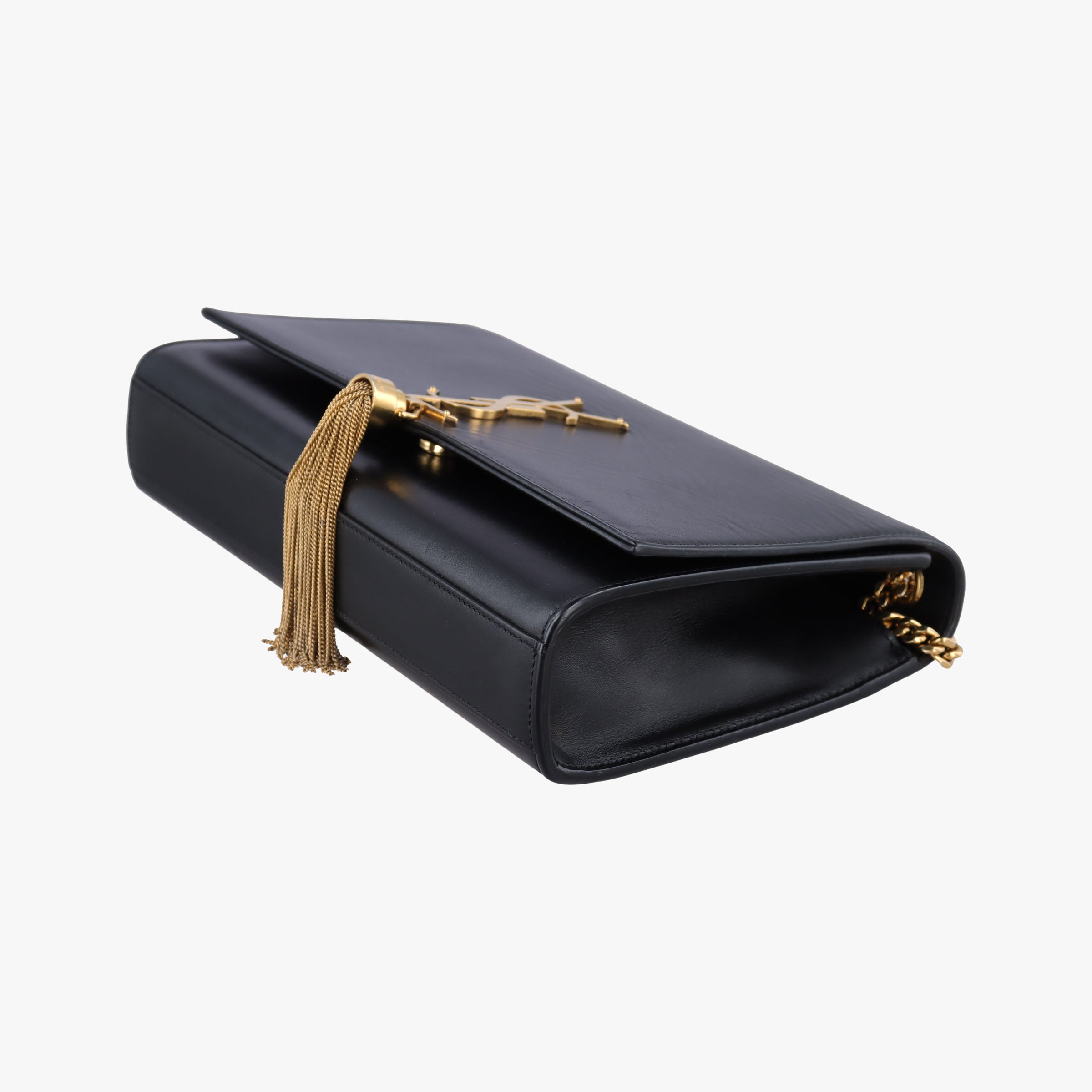 Vintage Yves Saint Laurent KATE Black Leather 354119 shoulderbag | stylenewstar