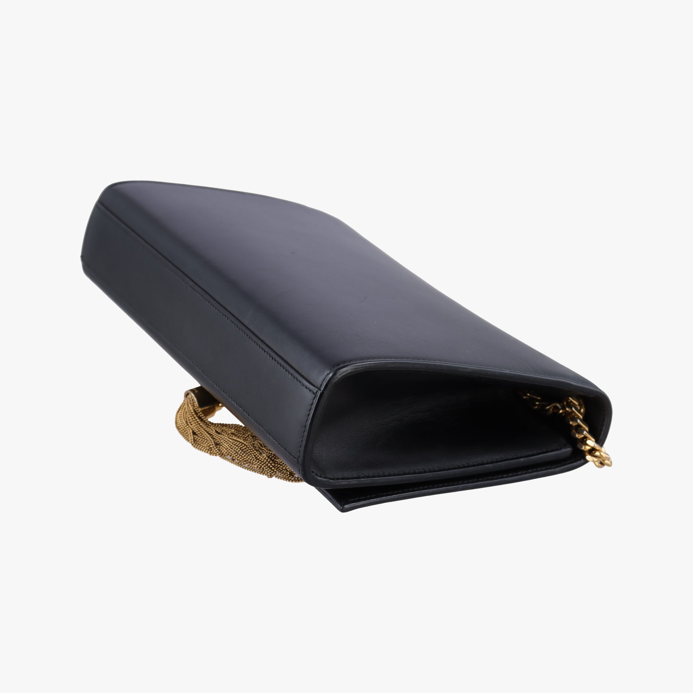 Vintage Yves Saint Laurent KATE Black Leather 354119 shoulderbag | stylenewstar