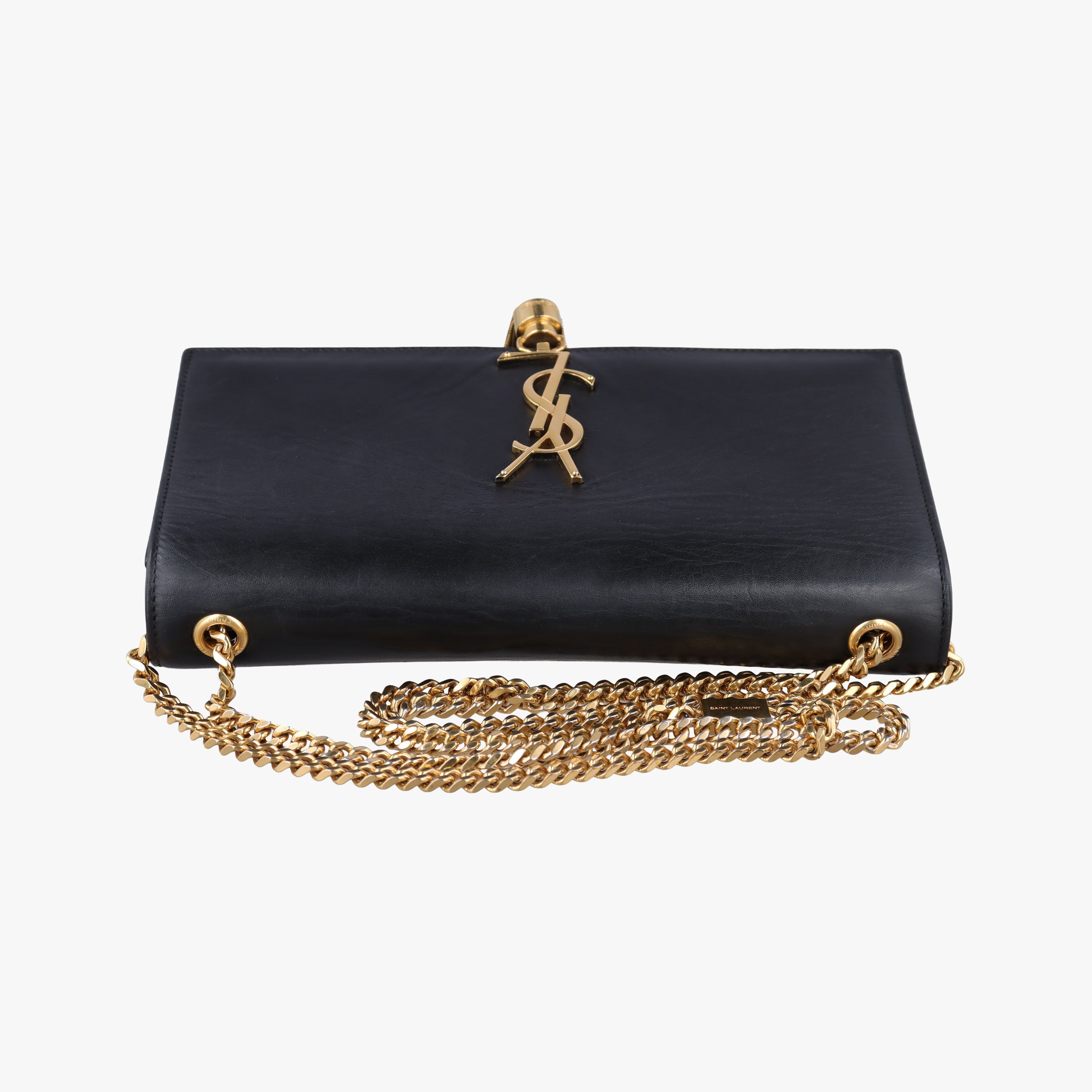 Vintage Yves Saint Laurent KATE Black Leather 354119 shoulderbag | stylenewstar