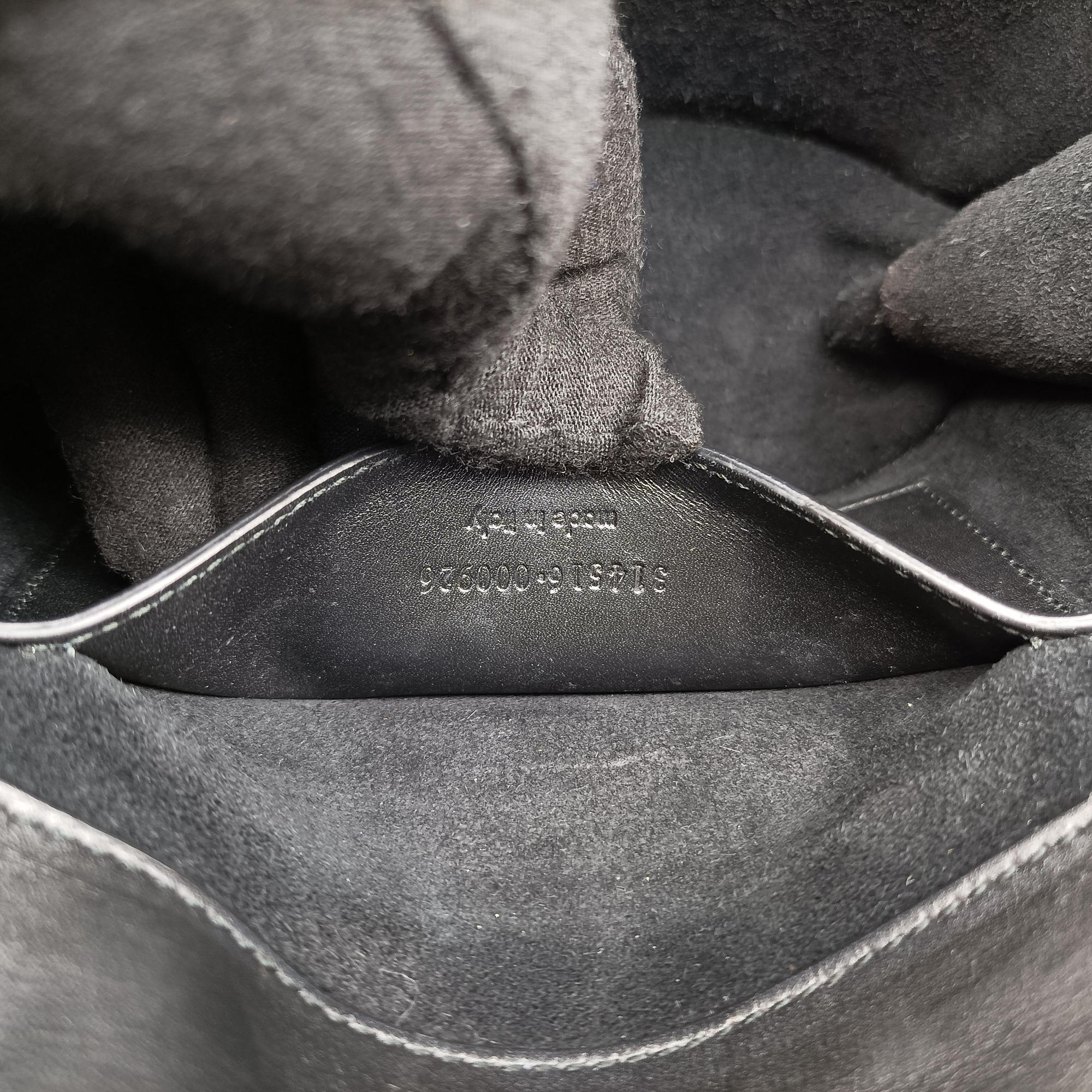 Pre-owned Yves Saint Laurent Small Betty Black Suede × Leather 314516 shoulderbag | stylenewstar