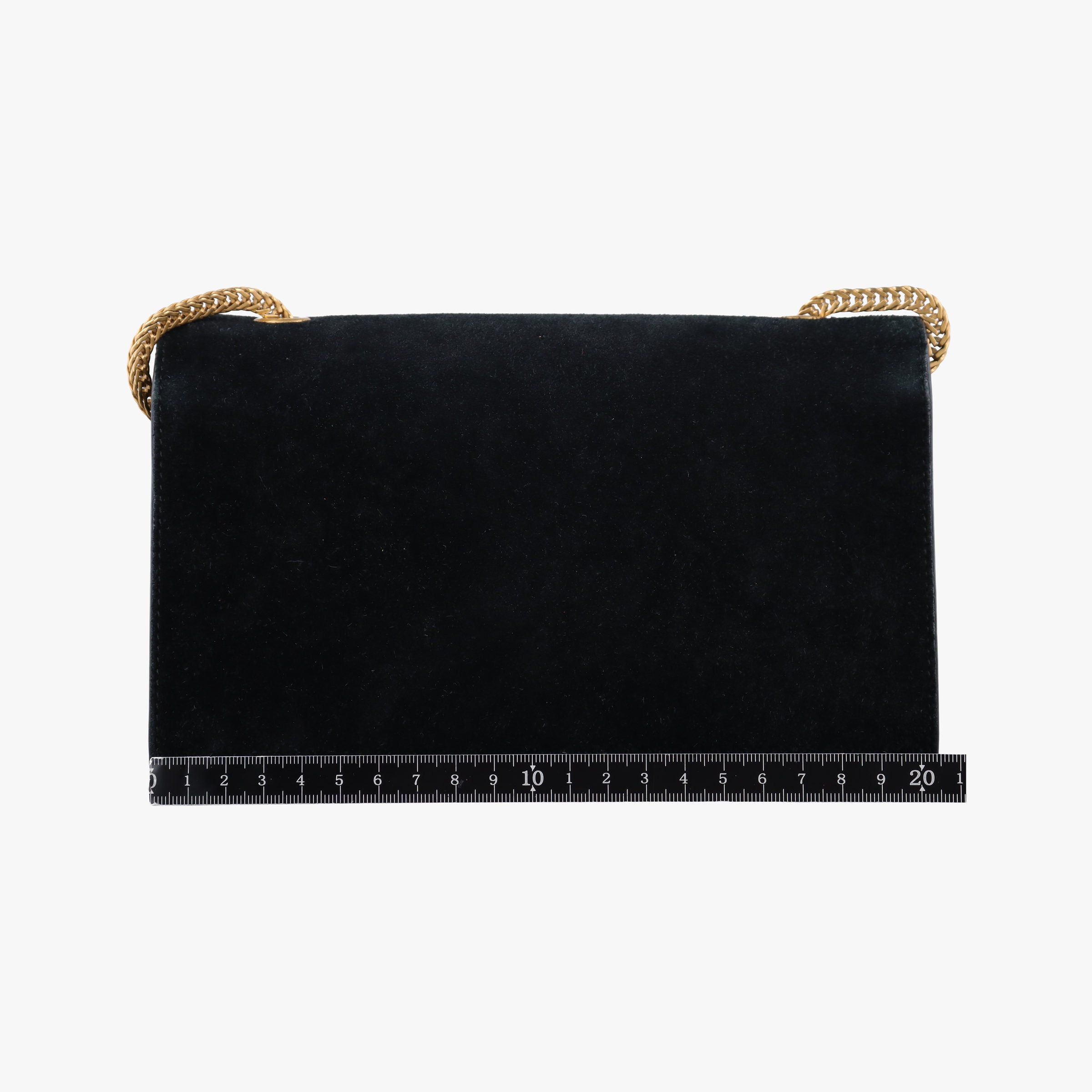 Pre-owned Yves Saint Laurent Small Betty Black Suede × Leather 314516 shoulderbag | stylenewstar