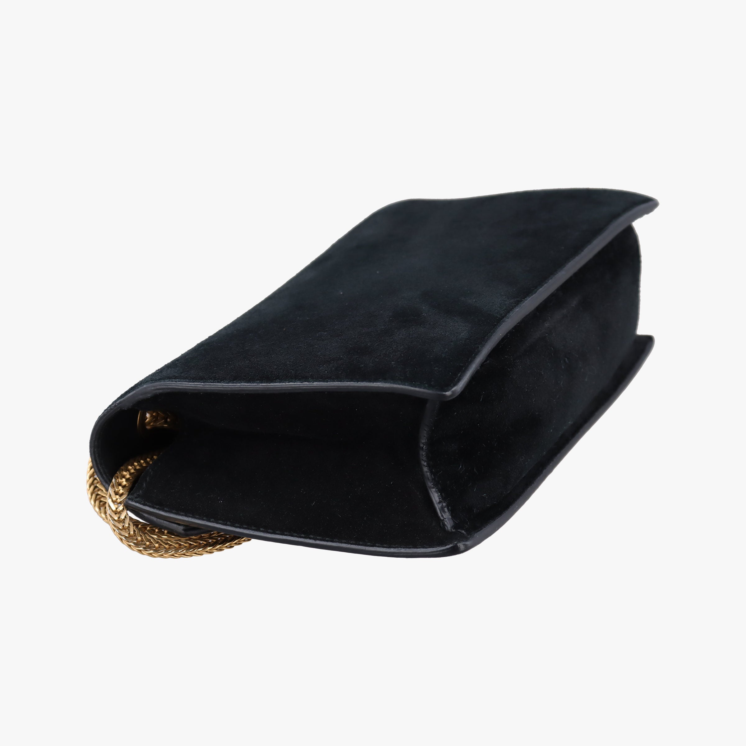Pre-owned Yves Saint Laurent Small Betty Black Suede × Leather 314516 shoulderbag | stylenewstar
