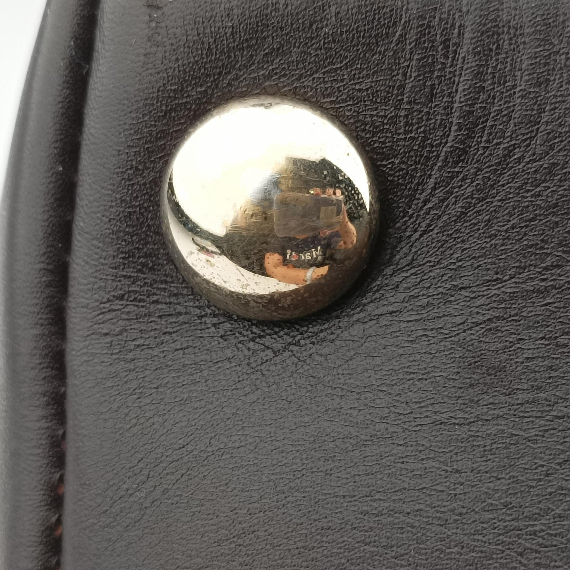 Pre-owned Gucci Diamante tote Brown leather 223668 handbag | stylenewstar
