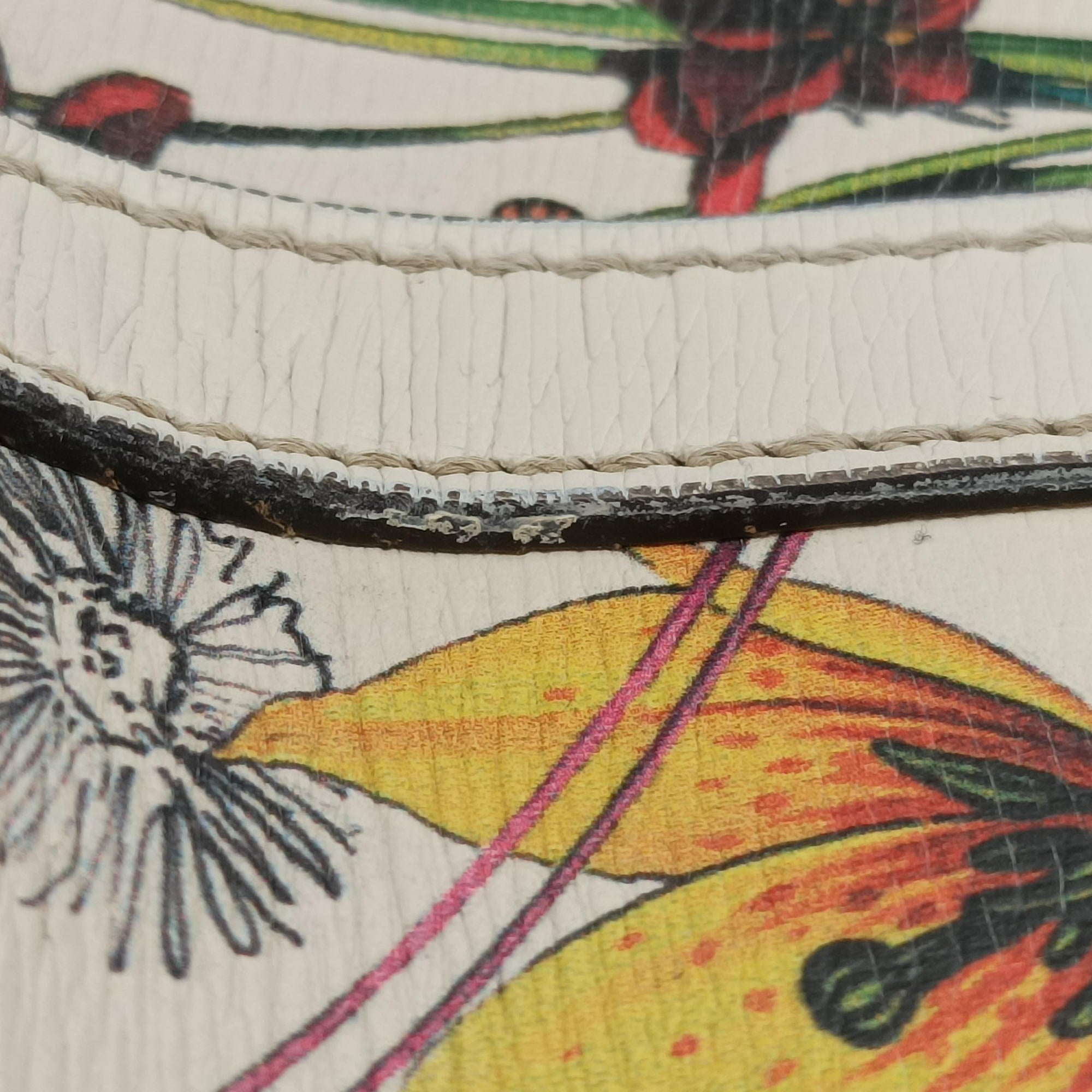Pre-owned Gucci Nice Floral White×multi Leather 309614 handbag | stylenewstar