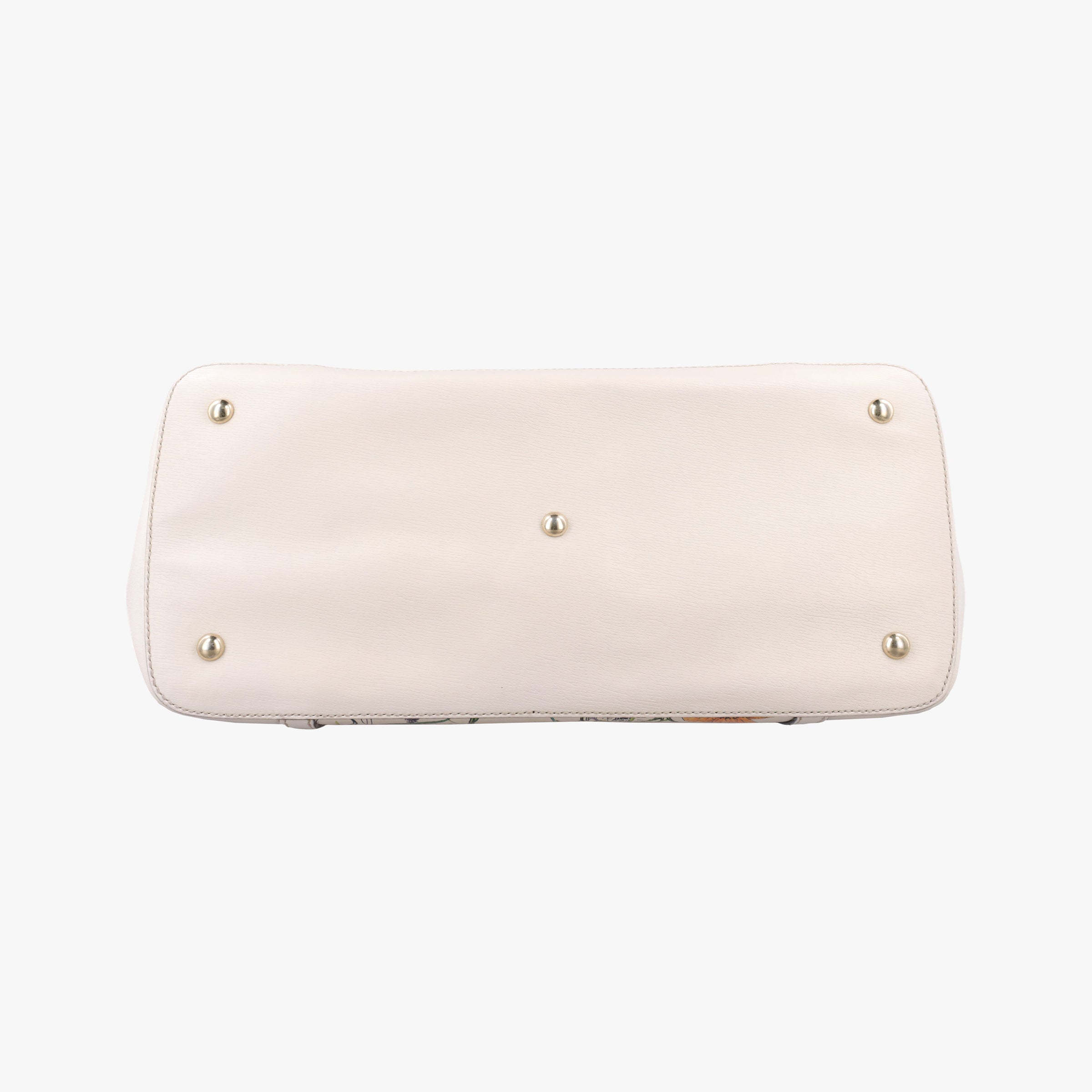 Pre-owned Gucci Nice Floral White×multi Leather 309614 handbag | stylenewstar
