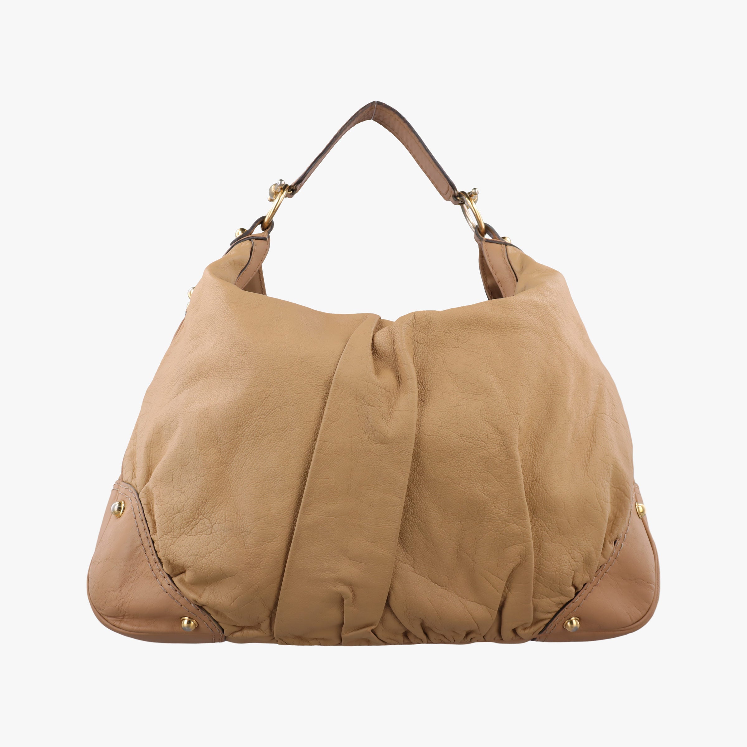 Vintage Gucci Jockey Hobo Brown leather 203542 handbag | stylenewstar