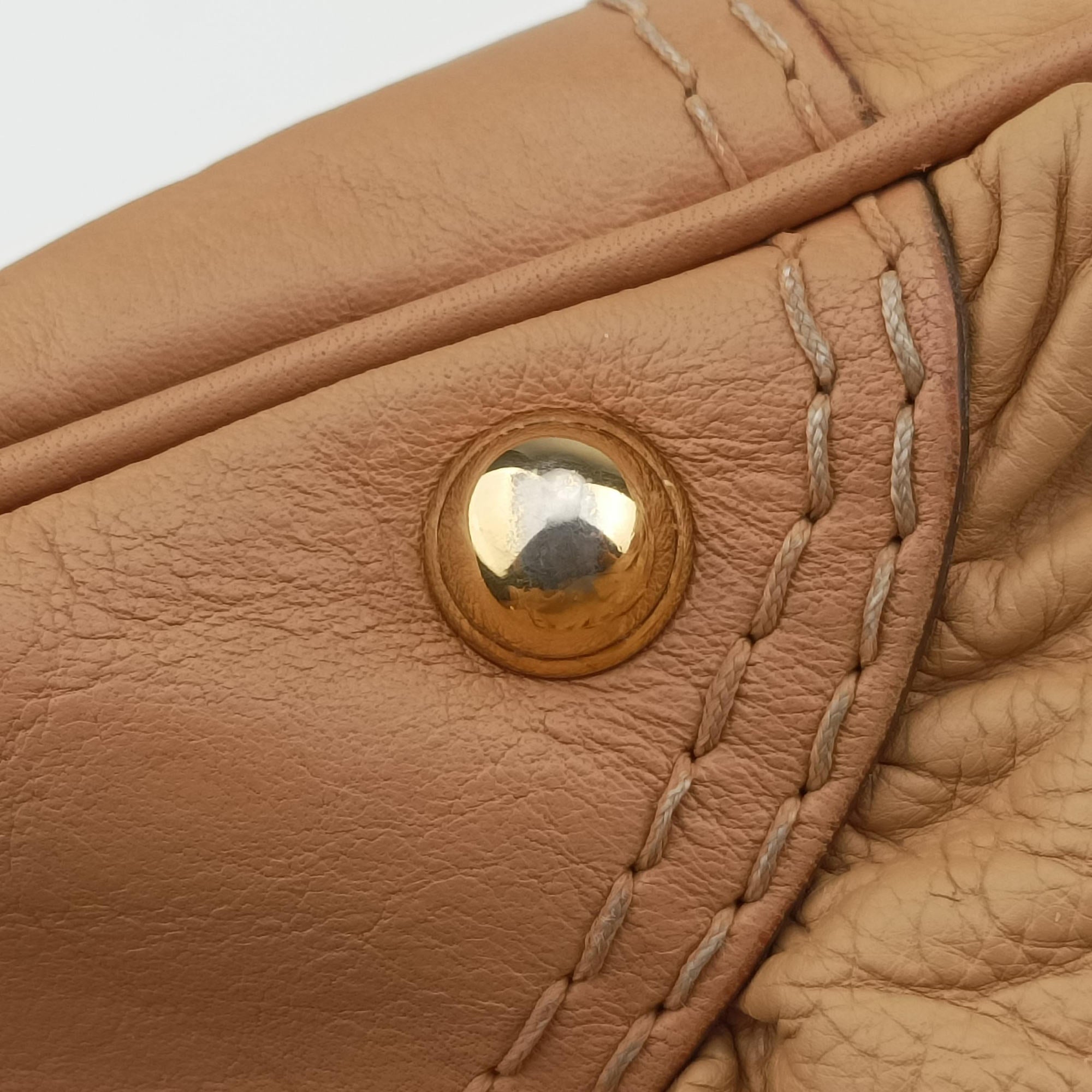 Vintage Gucci Jockey Hobo Brown leather 203542 handbag | stylenewstar
