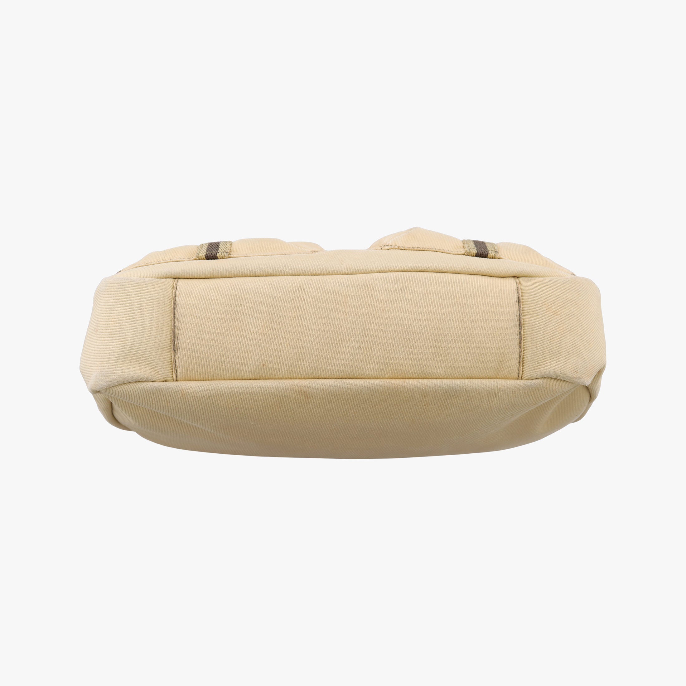 Pre-owned Gucci Double Pocket Beige canvas 90762 shoulderbag | stylenewstar