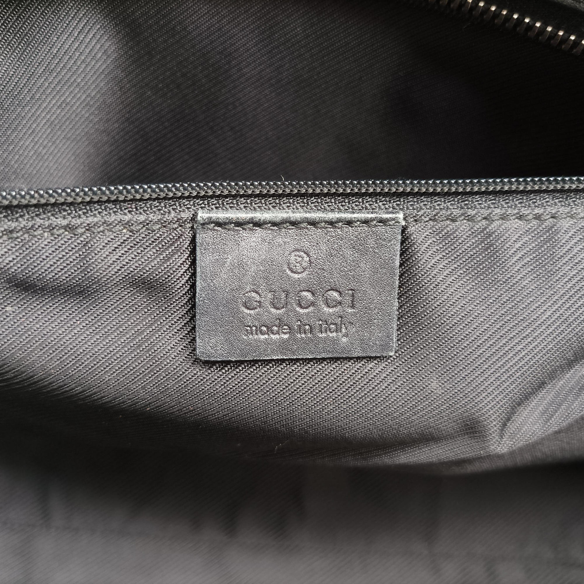 Vintage Gucci GG Canvas Black Jacquard Canvas × Calf Leather 002.11 handbag | stylenewstar