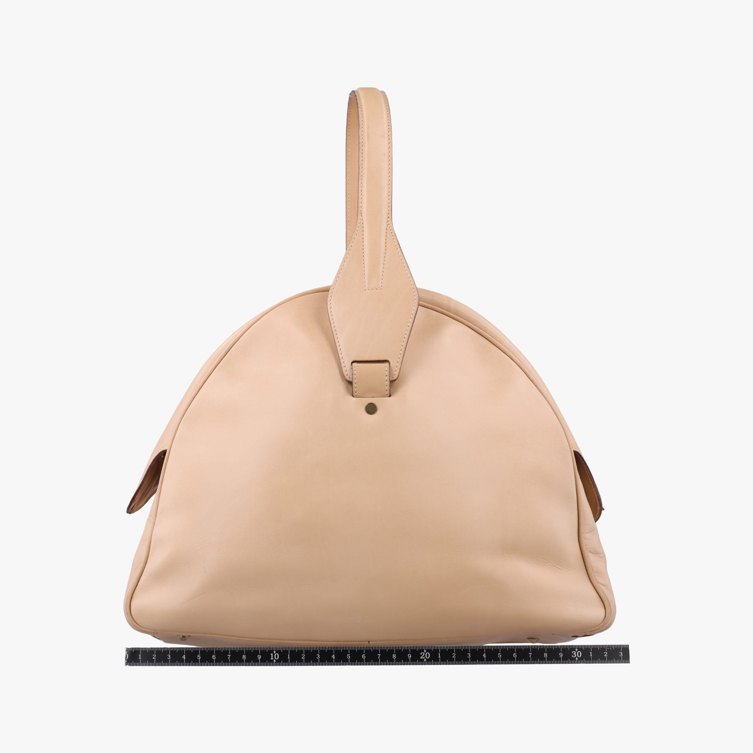 Vintage Gucci Dome Beige Leather 90670 handbag | stylenewstar