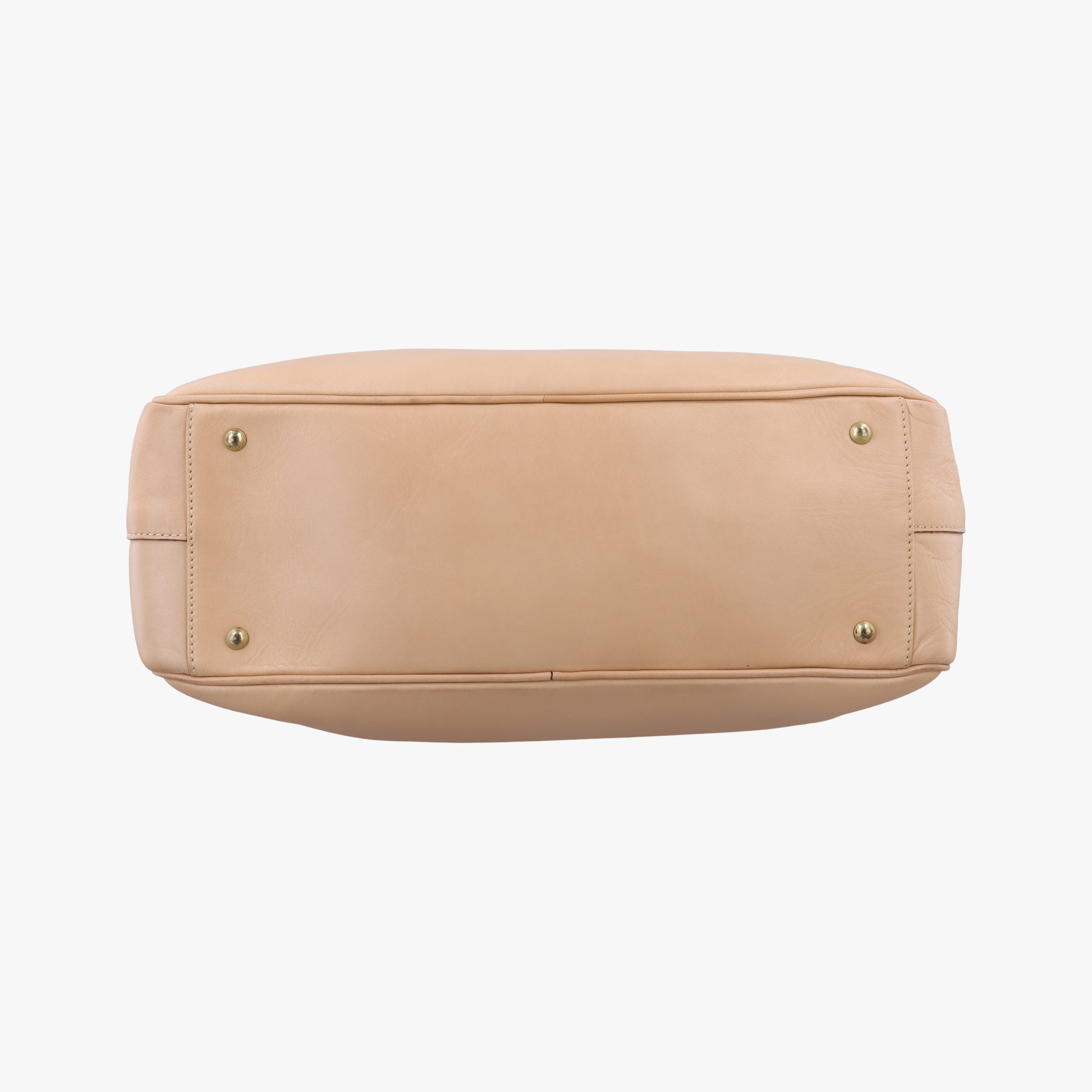 Vintage Gucci Dome Beige Leather 90670 handbag | stylenewstar