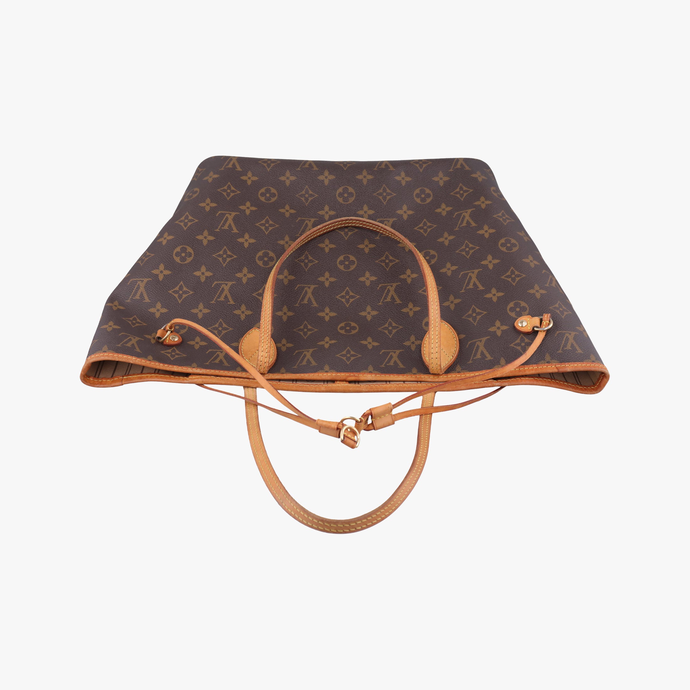 Pre-owned Louis Vuitton NEVERFULLMM Brown Monogram Canvas M40156 shoulderbag | stylenewstar