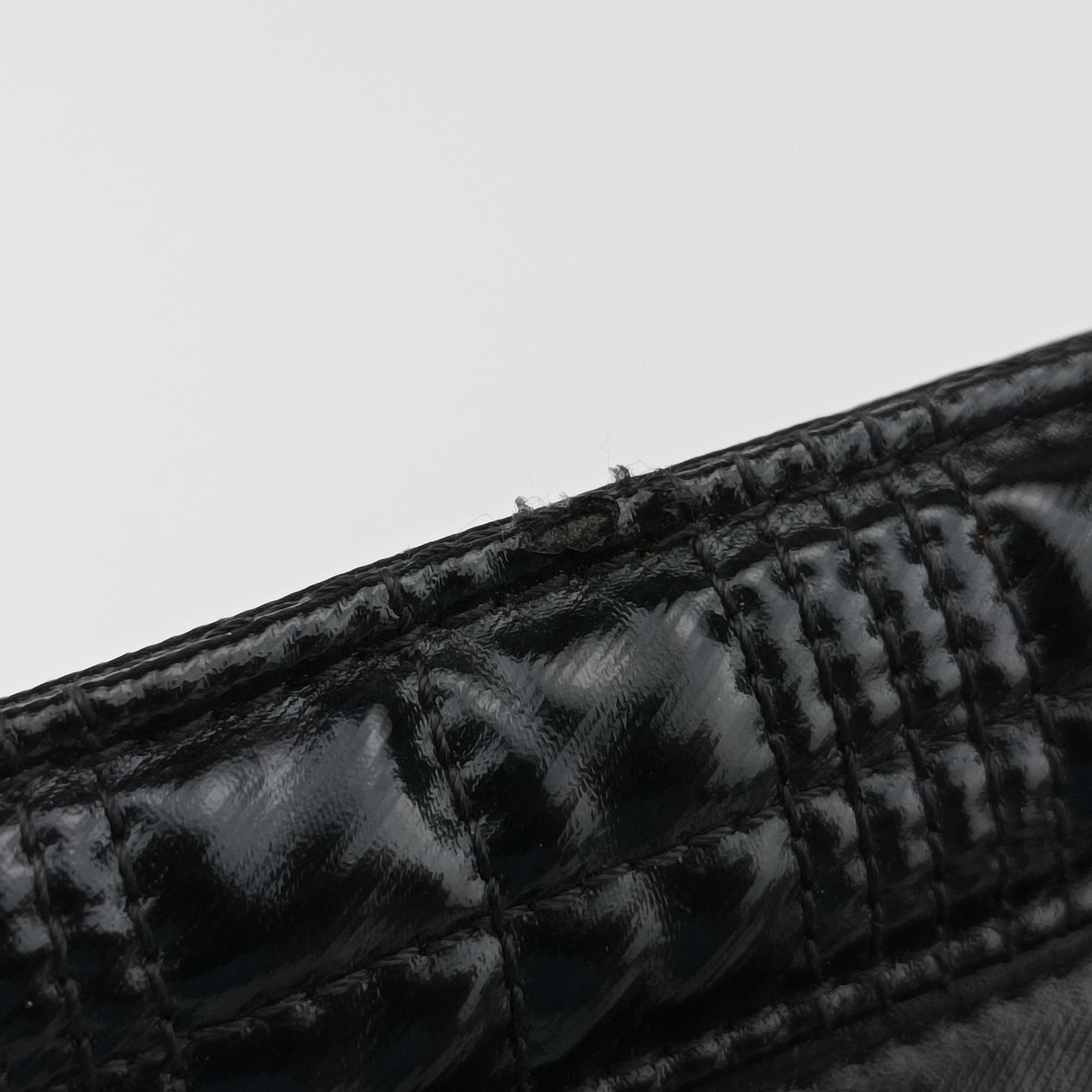 Pre-owned Burberry lola Black×white Leather  bum bag/waist bag | stylenewstar