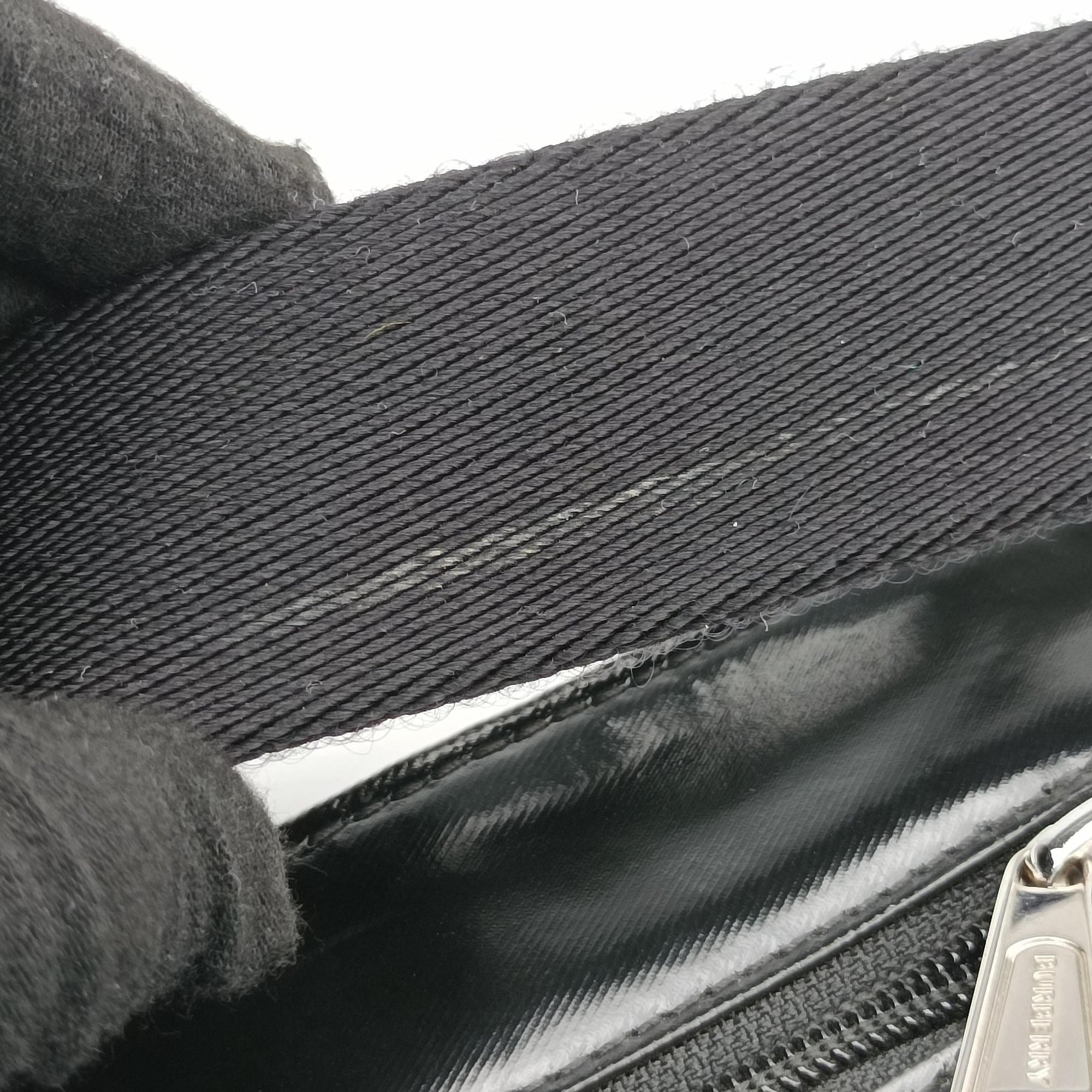 Pre-owned Burberry lola Black×white Leather  bum bag/waist bag | stylenewstar