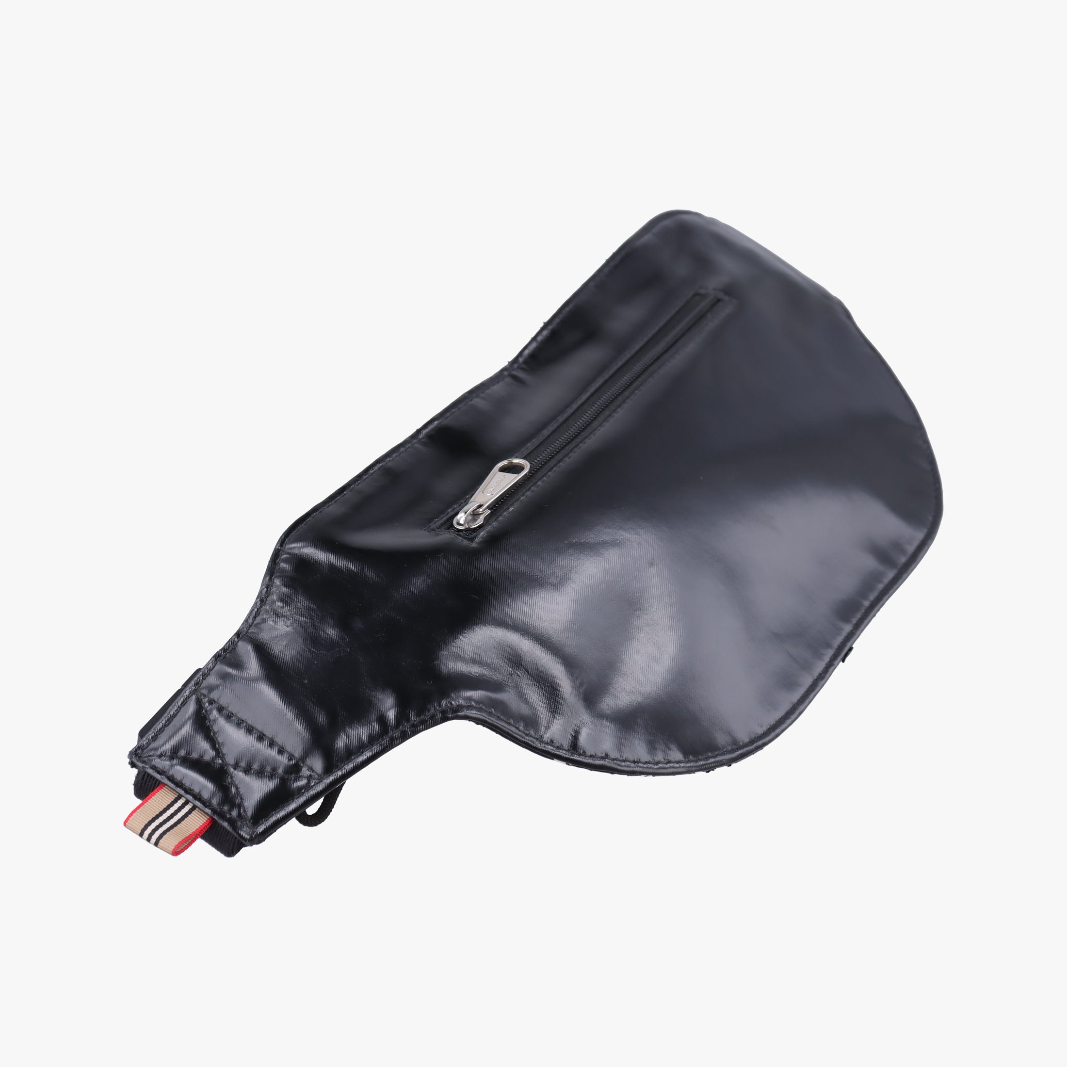 Pre-owned Burberry lola Black×white Leather  bum bag/waist bag | stylenewstar