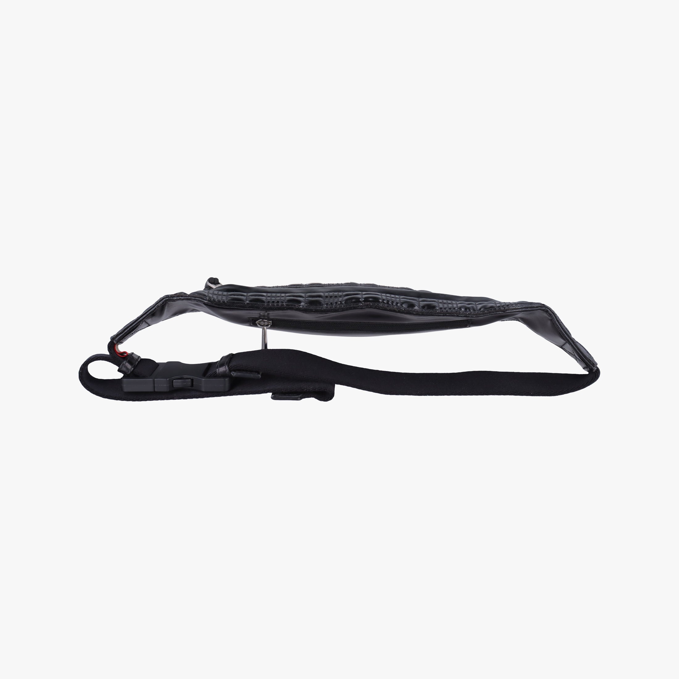Pre-owned Burberry lola Black×white Leather  bum bag/waist bag | stylenewstar